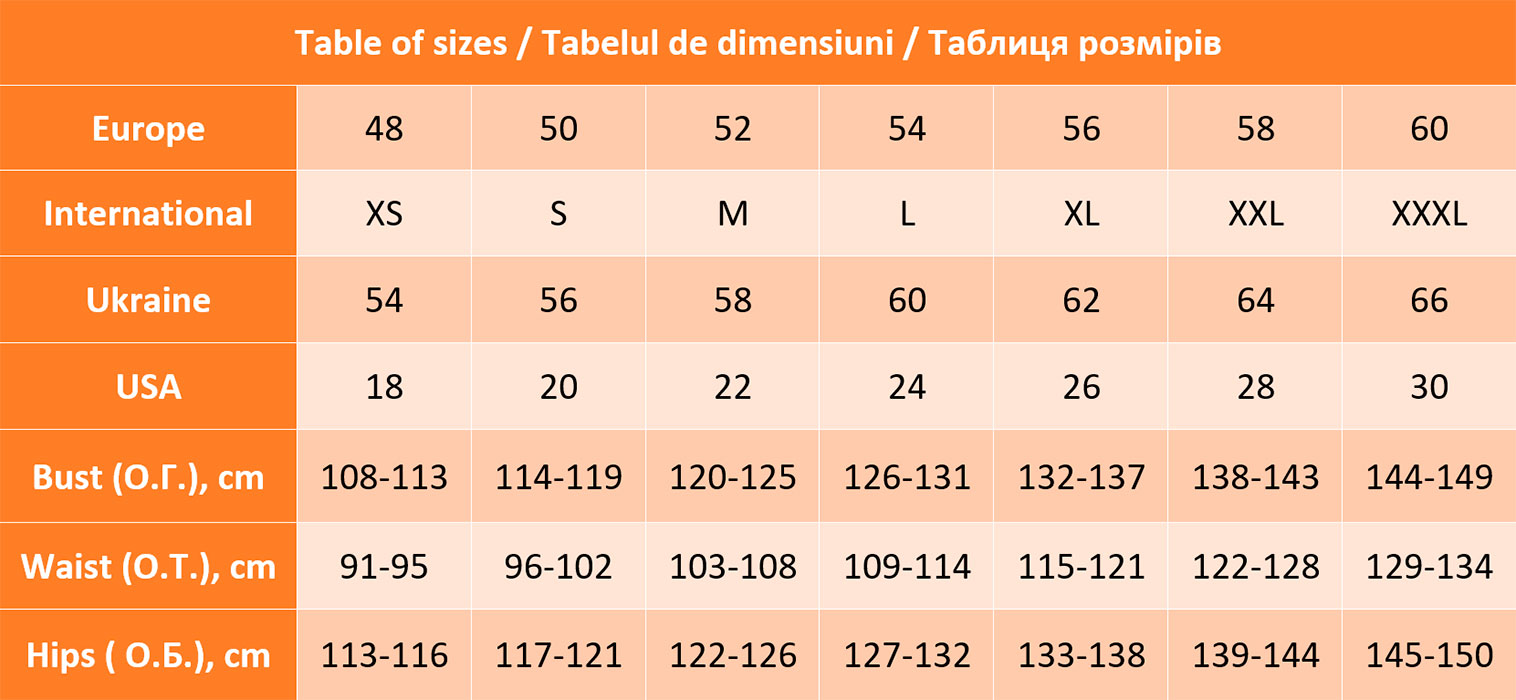 Noble Shine sizes