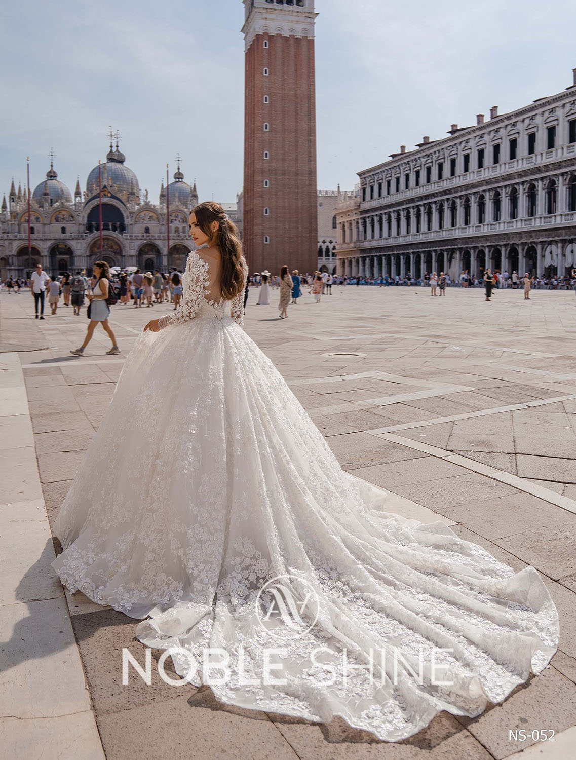 Dress NS-052 from the Venice collection by Noble Shine
