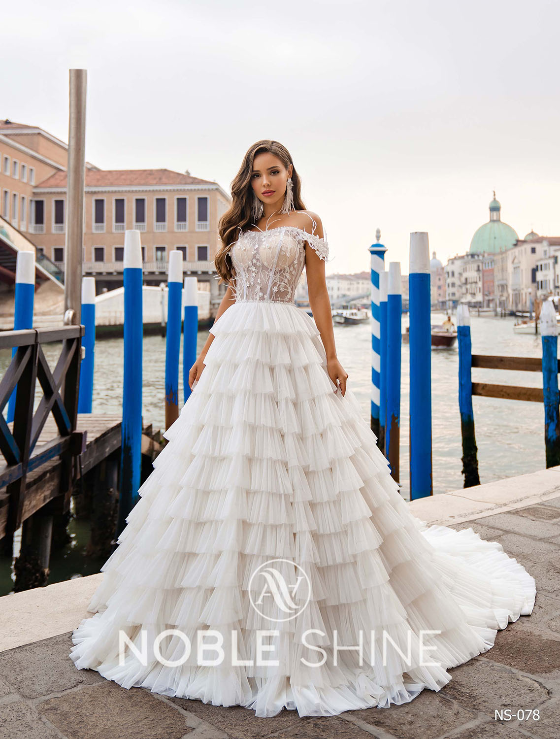 Dress NS-078 from the Venice collection by Noble Shine