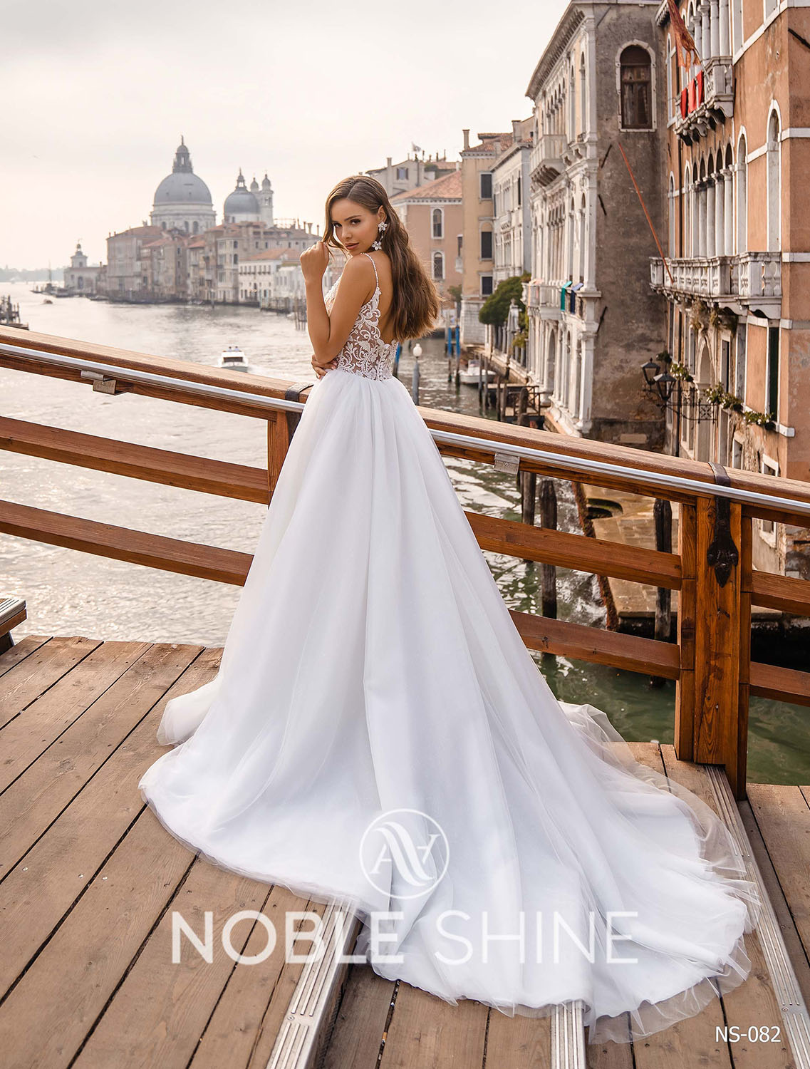 Dress NS-082 from the Venice collection by Noble Shine