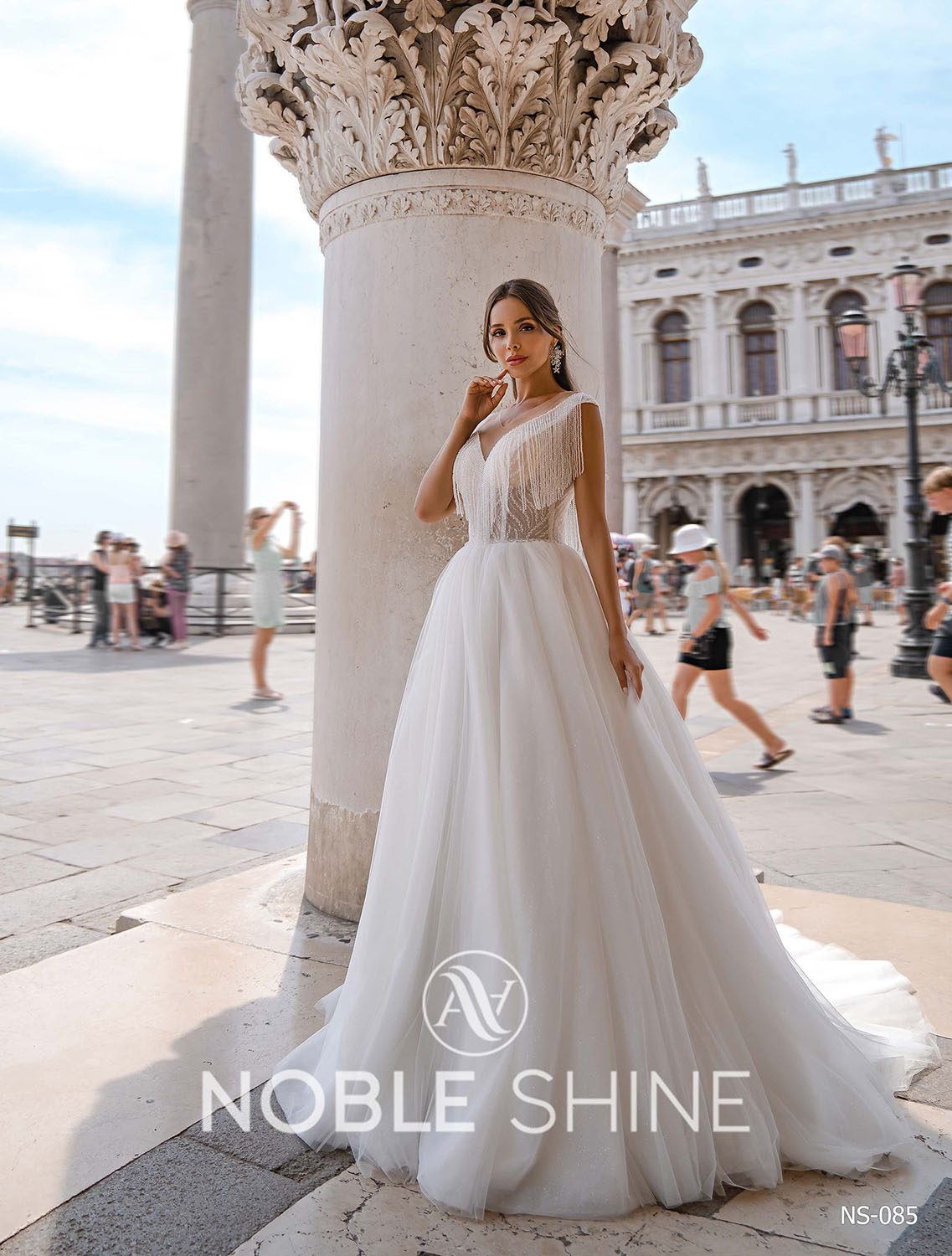Dress NS-085 from the Venice collection by Noble Shine