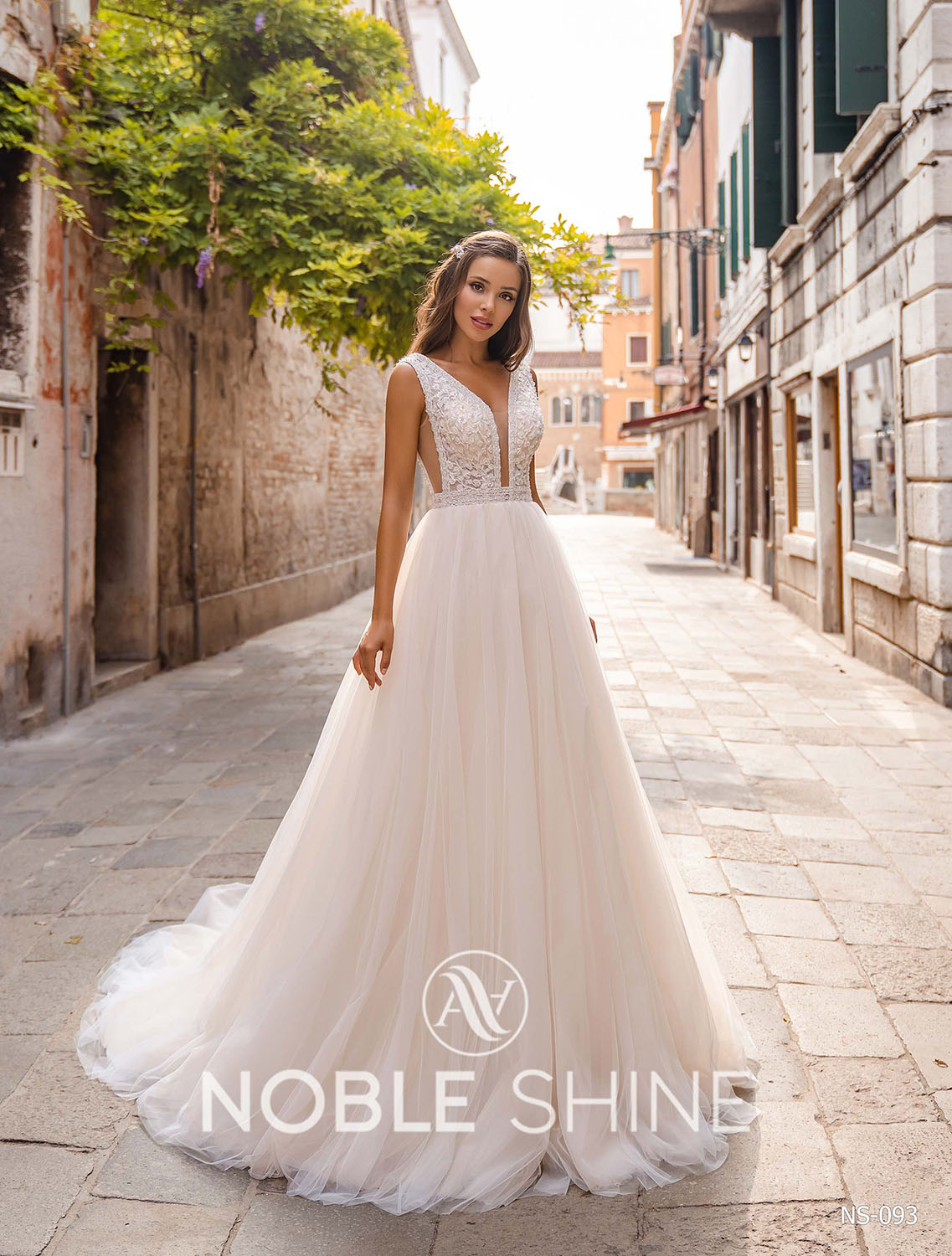 Dress NS-093 from the Venice collection by Noble Shine