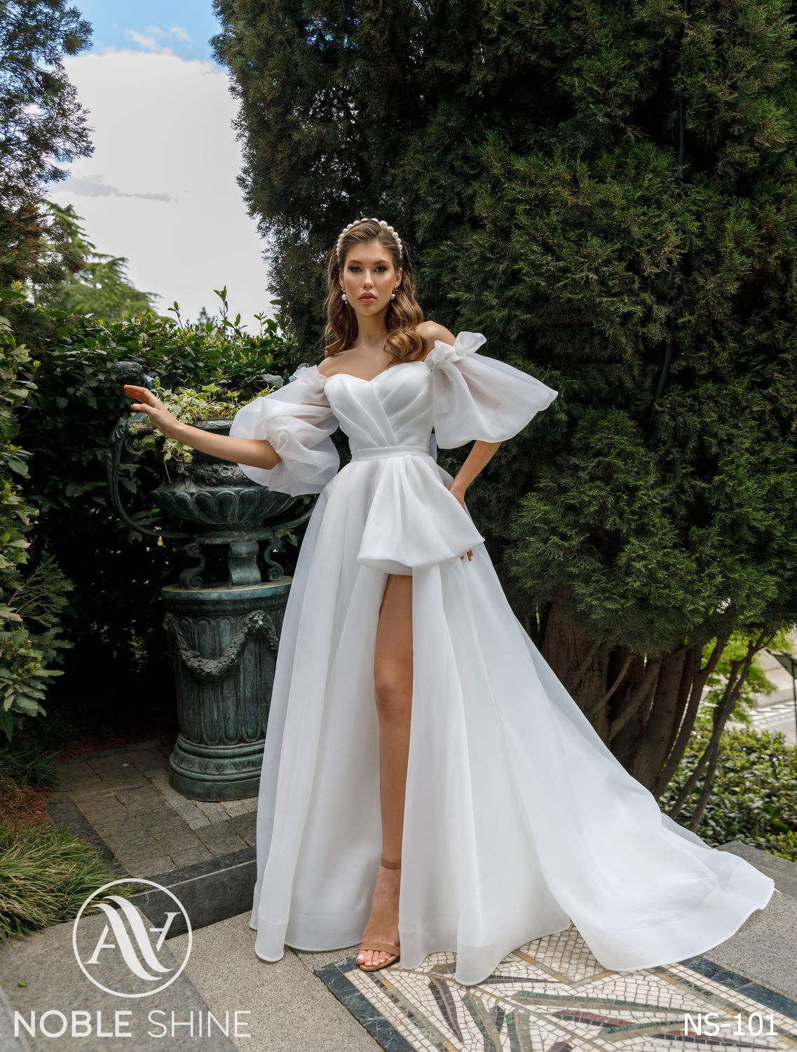 Dress NS-101 from the Nice Bloom collection by Noble Shine