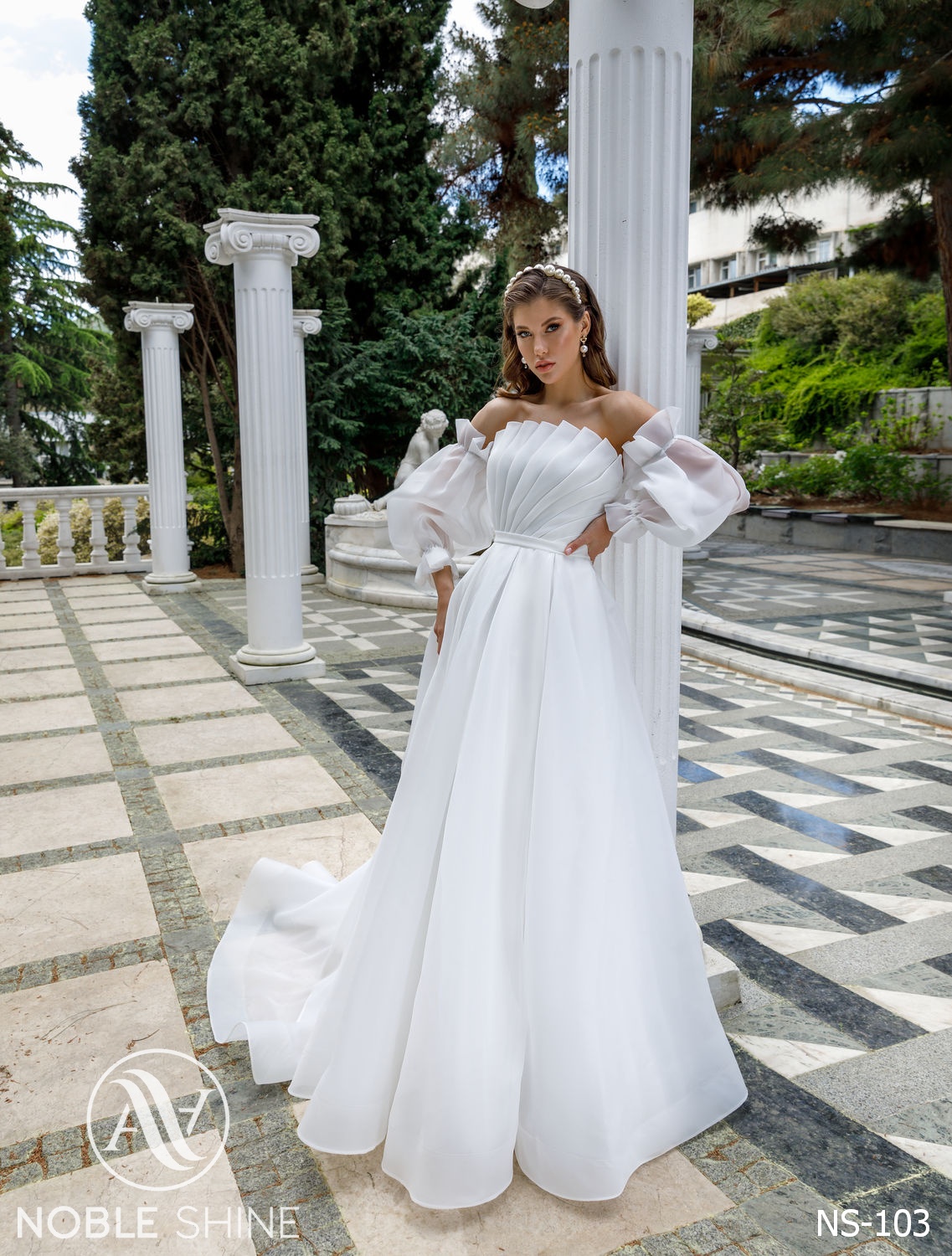 Dress NS-103 from the Nice Bloom collection by Noble Shine