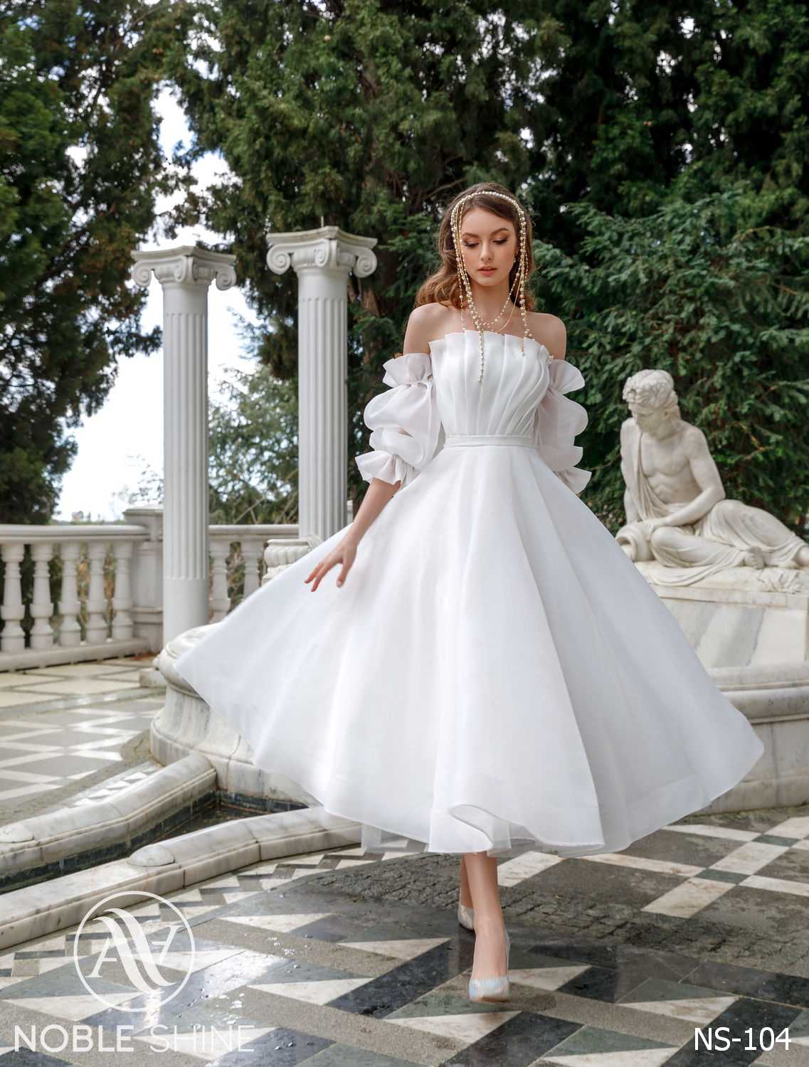 Dress NS-104 from the Nice Bloom collection by Noble Shine