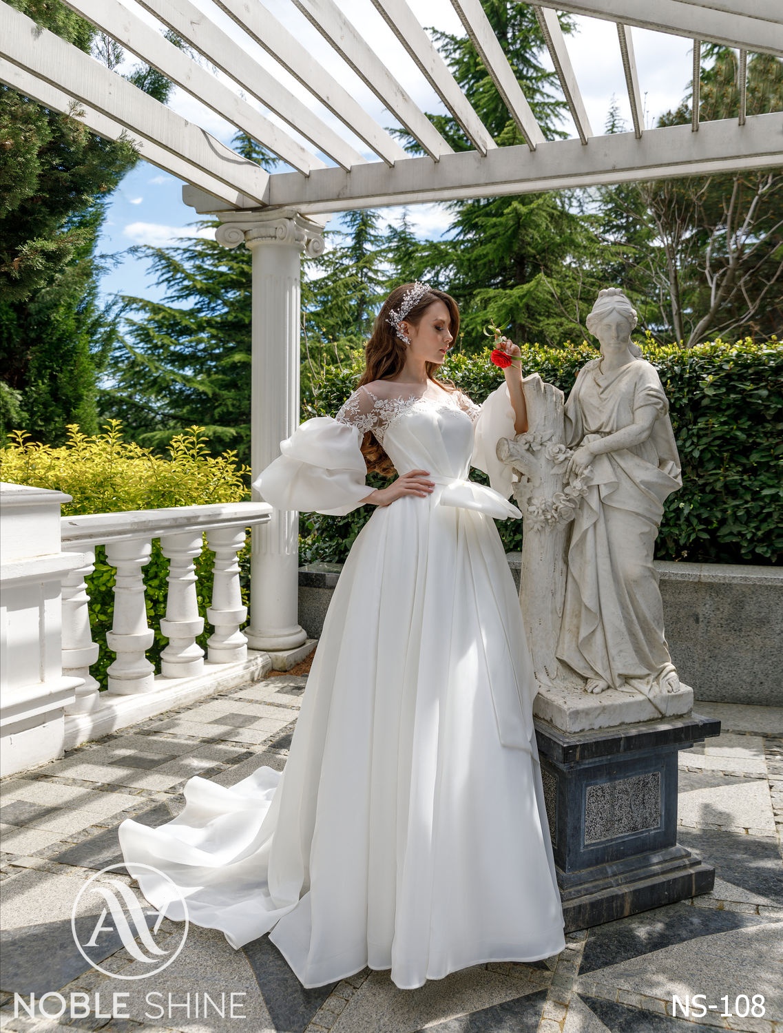 Dress NS-108 from the Nice Bloom collection by Noble Shine