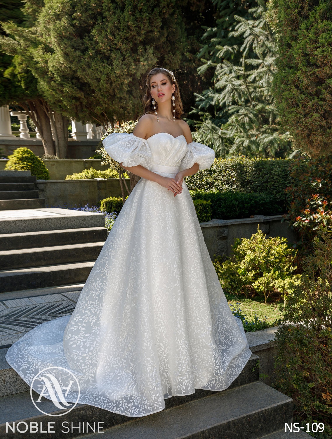 Dress NS-109 from the Nice Bloom collection by Noble Shine