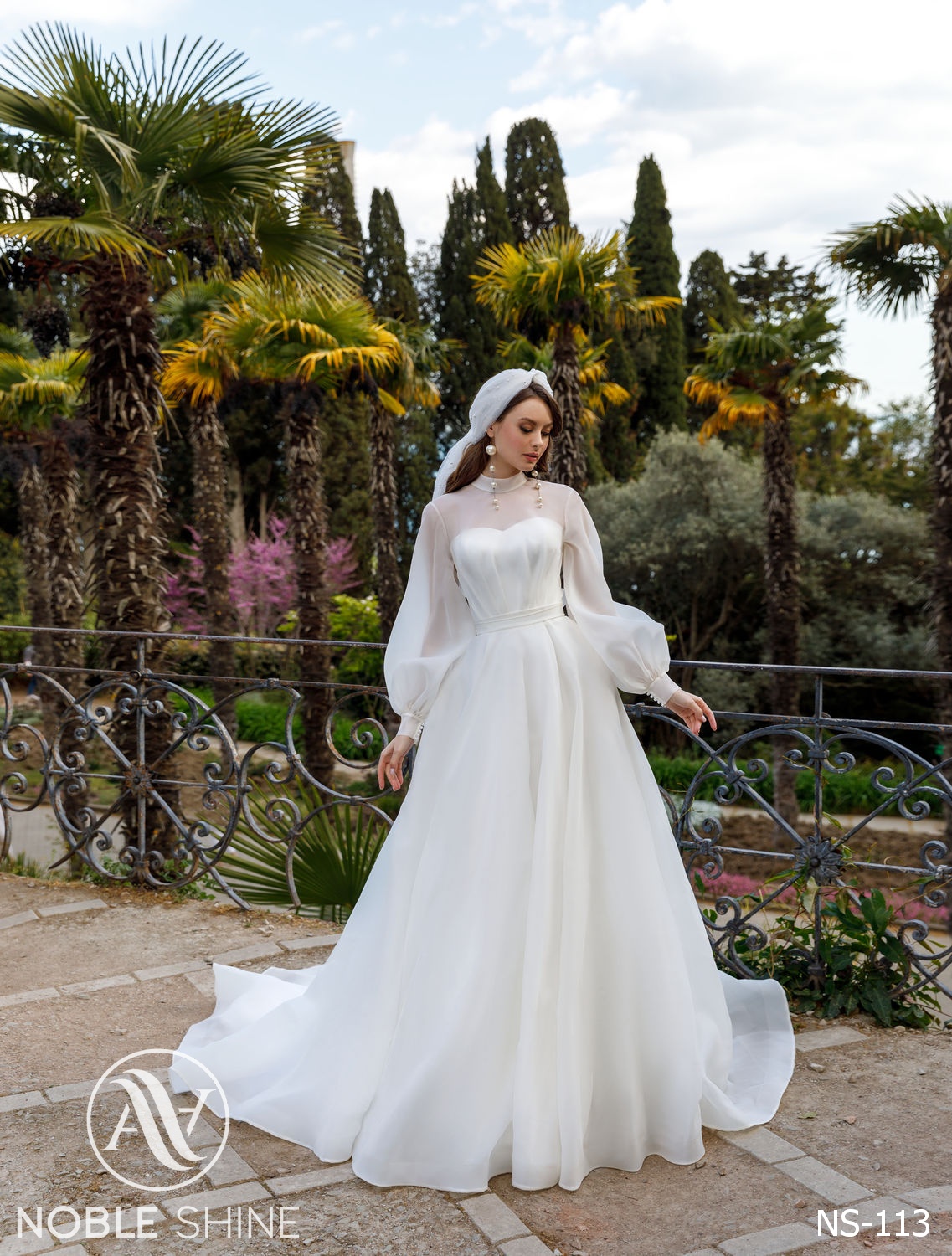 Dress NS-113 from the Nice Bloom collection by Noble Shine