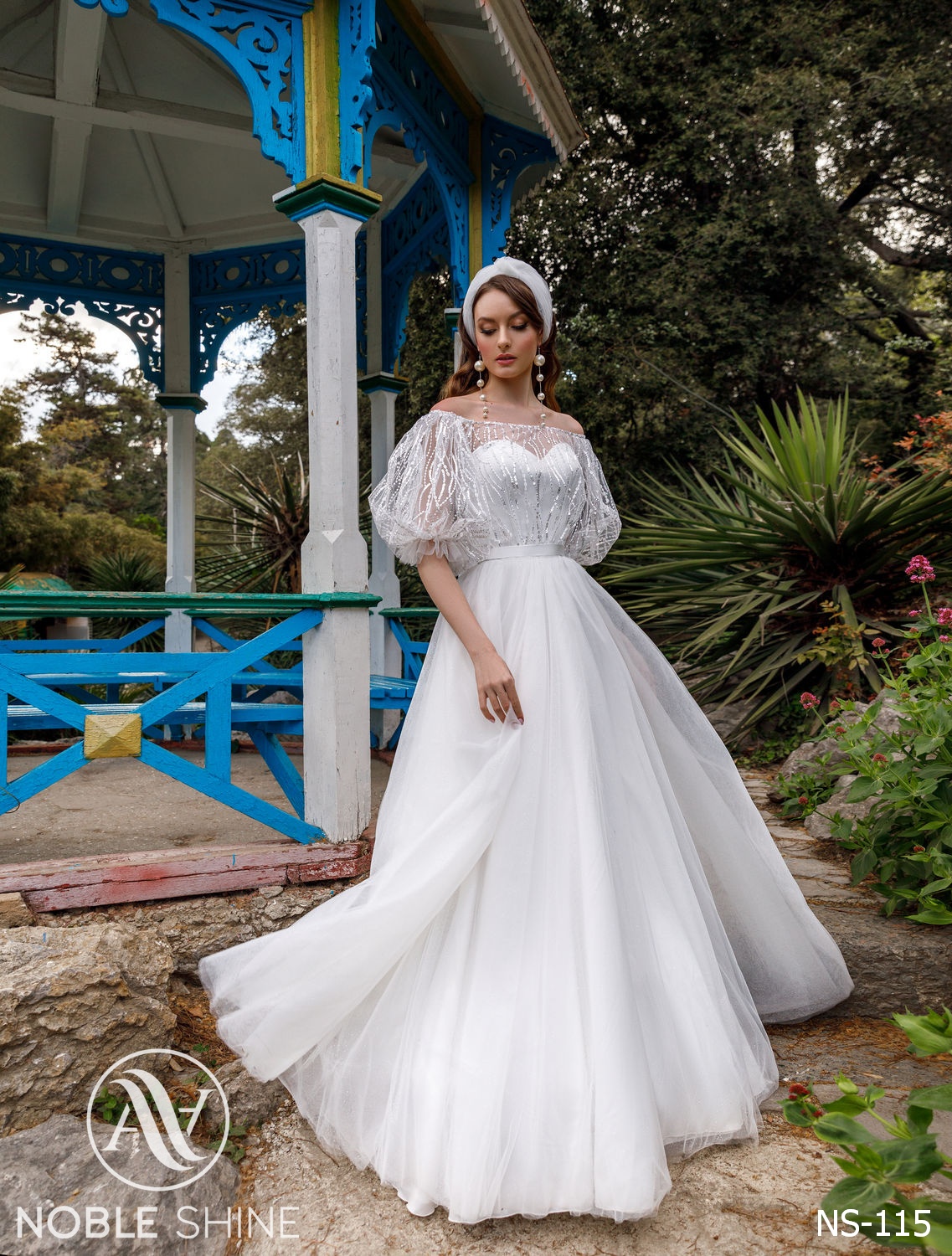 Dress NS-115 from the Nice Bloom collection by Noble Shine