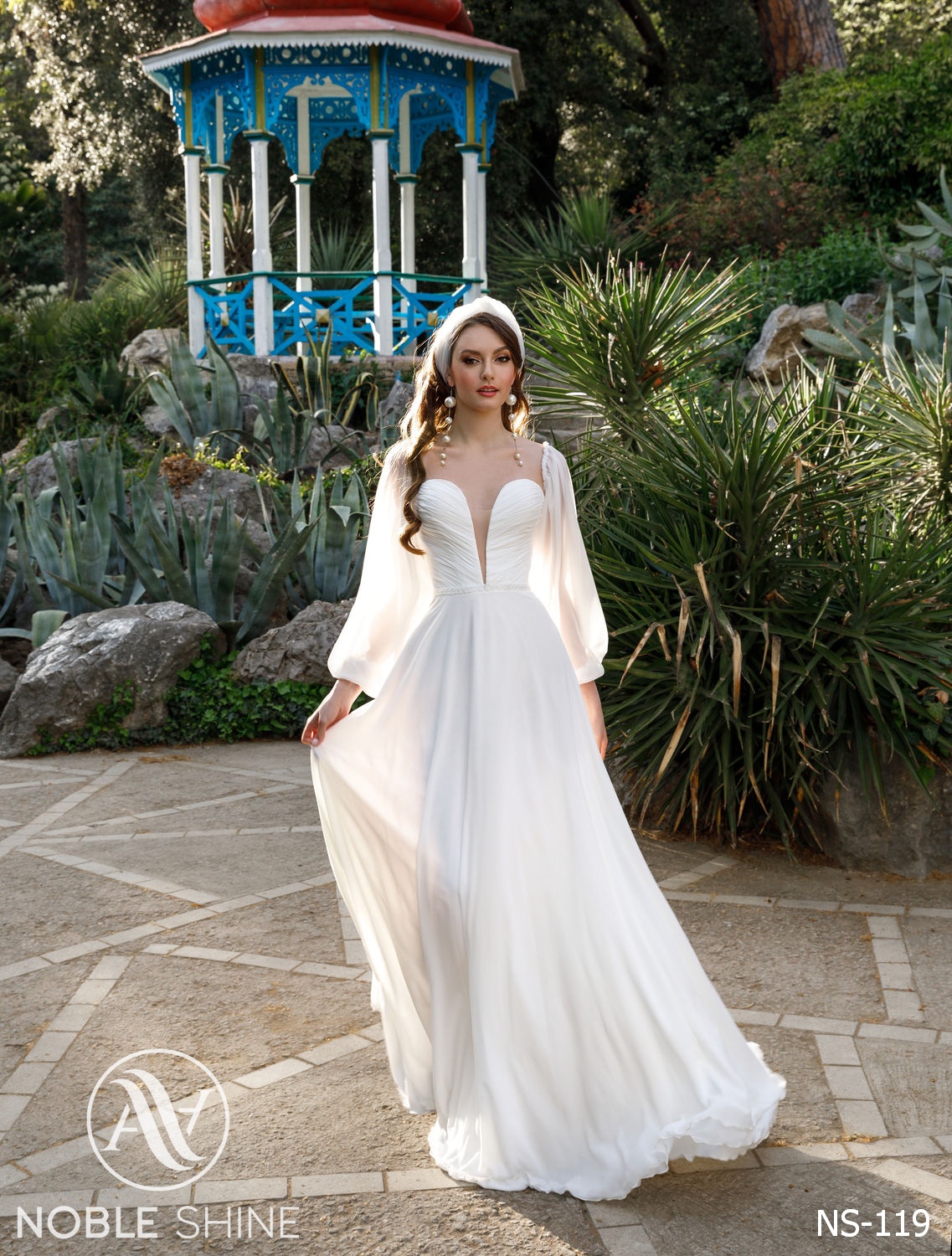Dress NS-119 from the Nice Bloom collection by Noble Shine