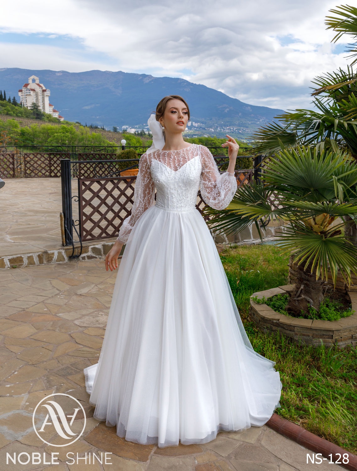 Dress NS-128 from the Nice Bloom collection by Noble Shine