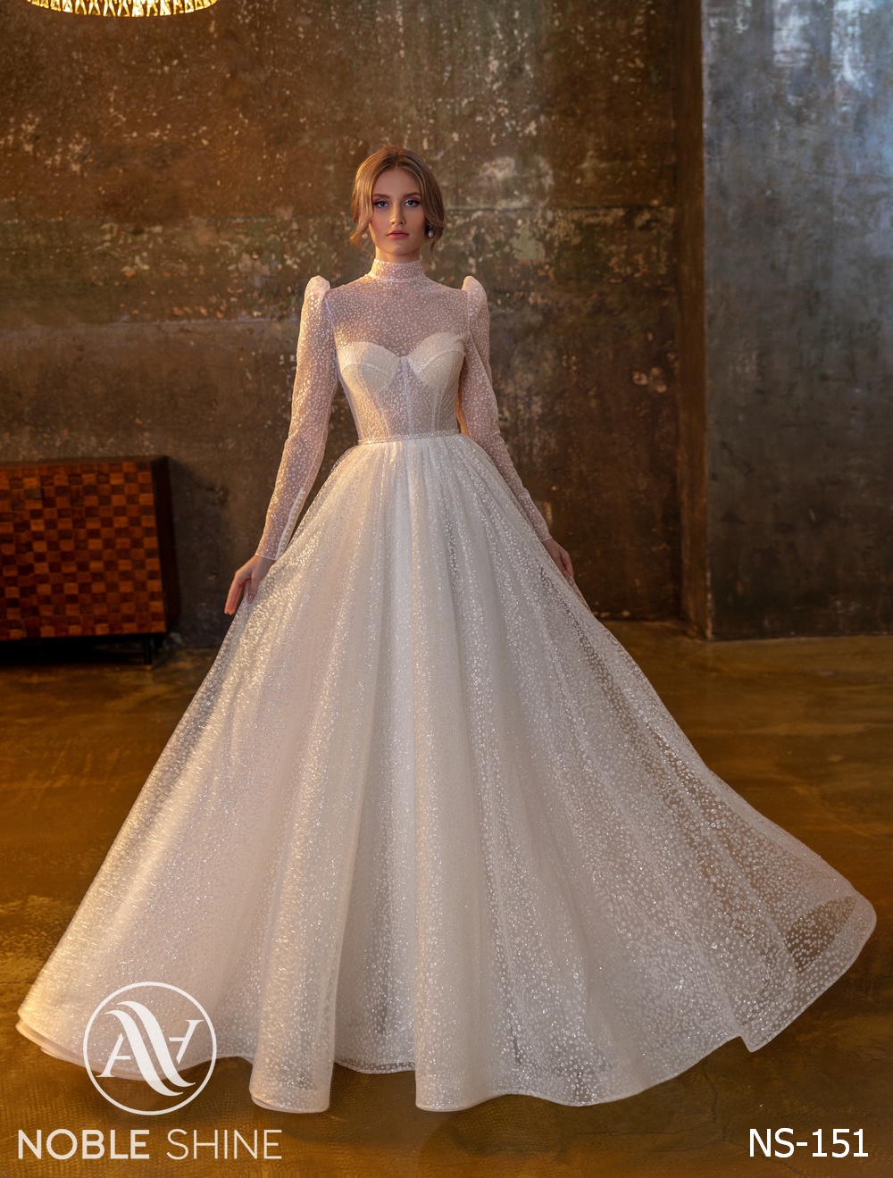 Dress NS-151 from the Felicity collection by Noble Shine