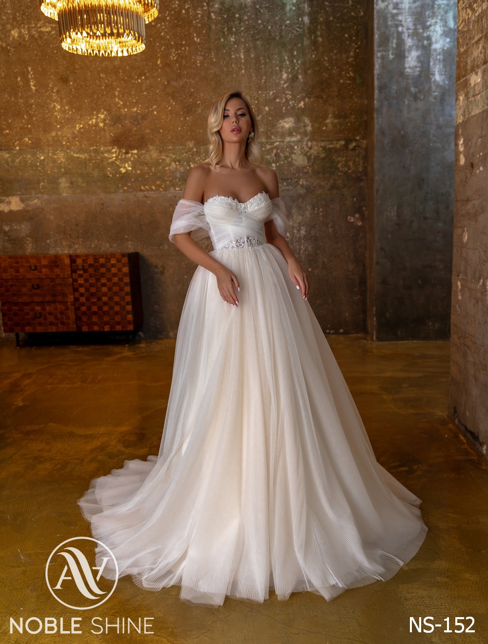 Dress NS-152 from the Felicity collection by Noble Shine