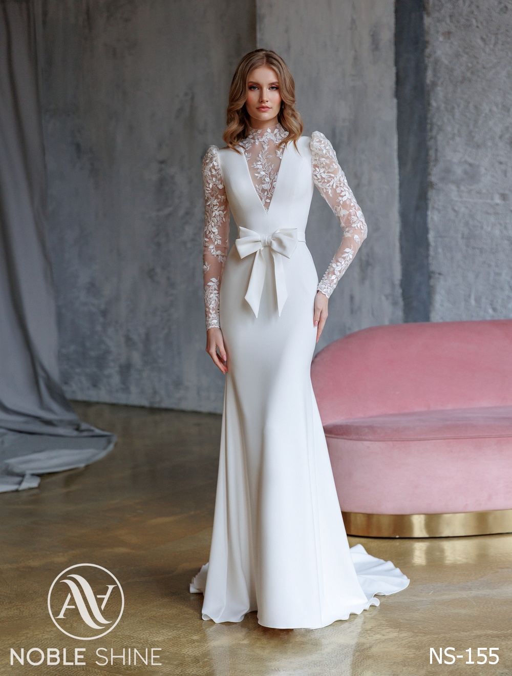Dress NS-155 from the Felicity collection by Noble Shine
