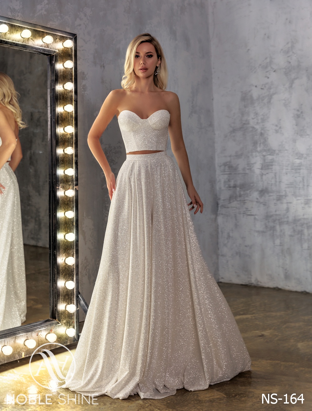 Dress NS-164 from the Felicity collection by Noble Shine