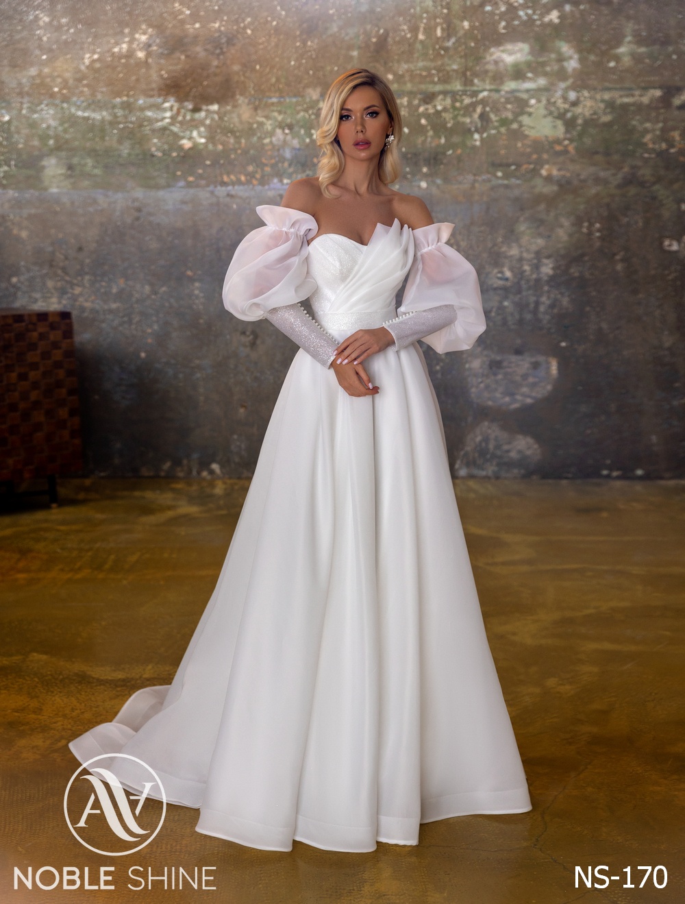 Dress NS-170 from the Felicity collection by Noble Shine