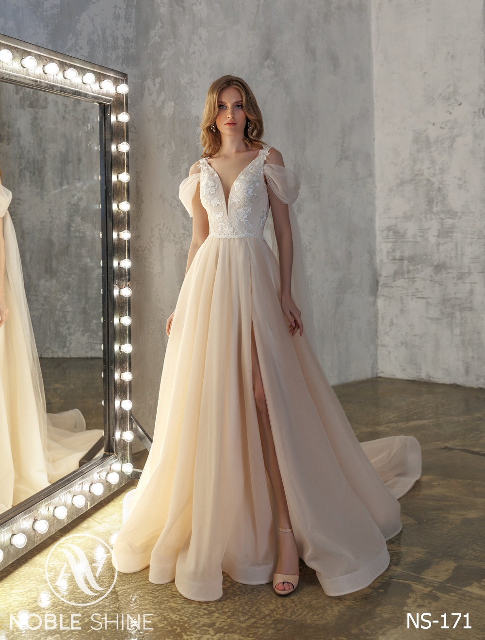 Dress NS-171 from the Felicity collection by Noble Shine