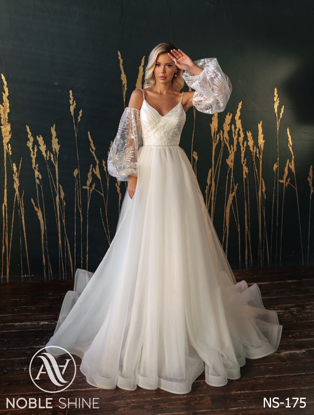 Dress NS-175 from the Felicity collection by Noble Shine