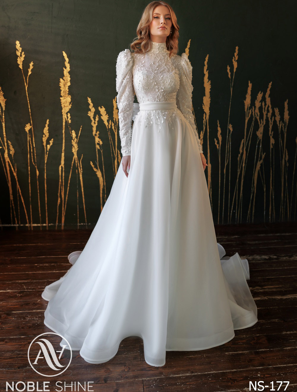 Dress NS-177 from the Felicity collection by Noble Shine