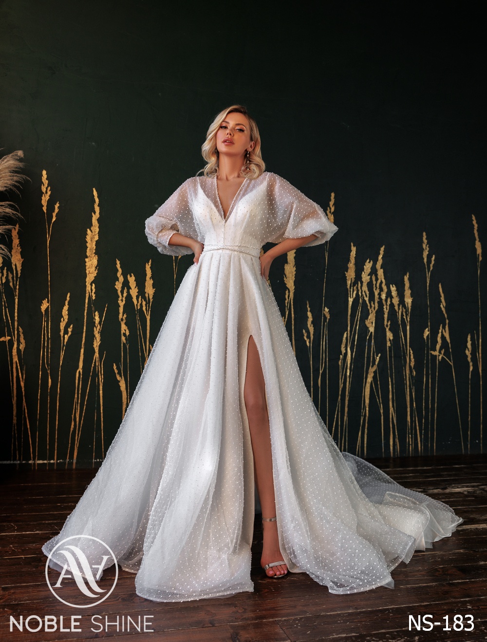 Dress NS-183 from the Felicity collection by Noble Shine