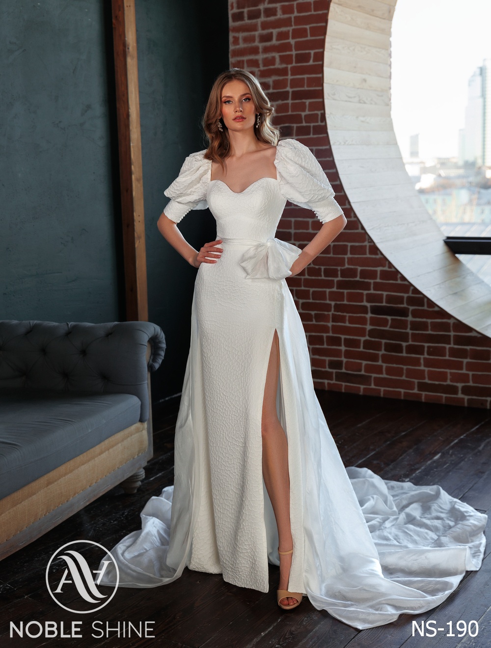 Dress NS-190 from the Felicity collection by Noble Shine