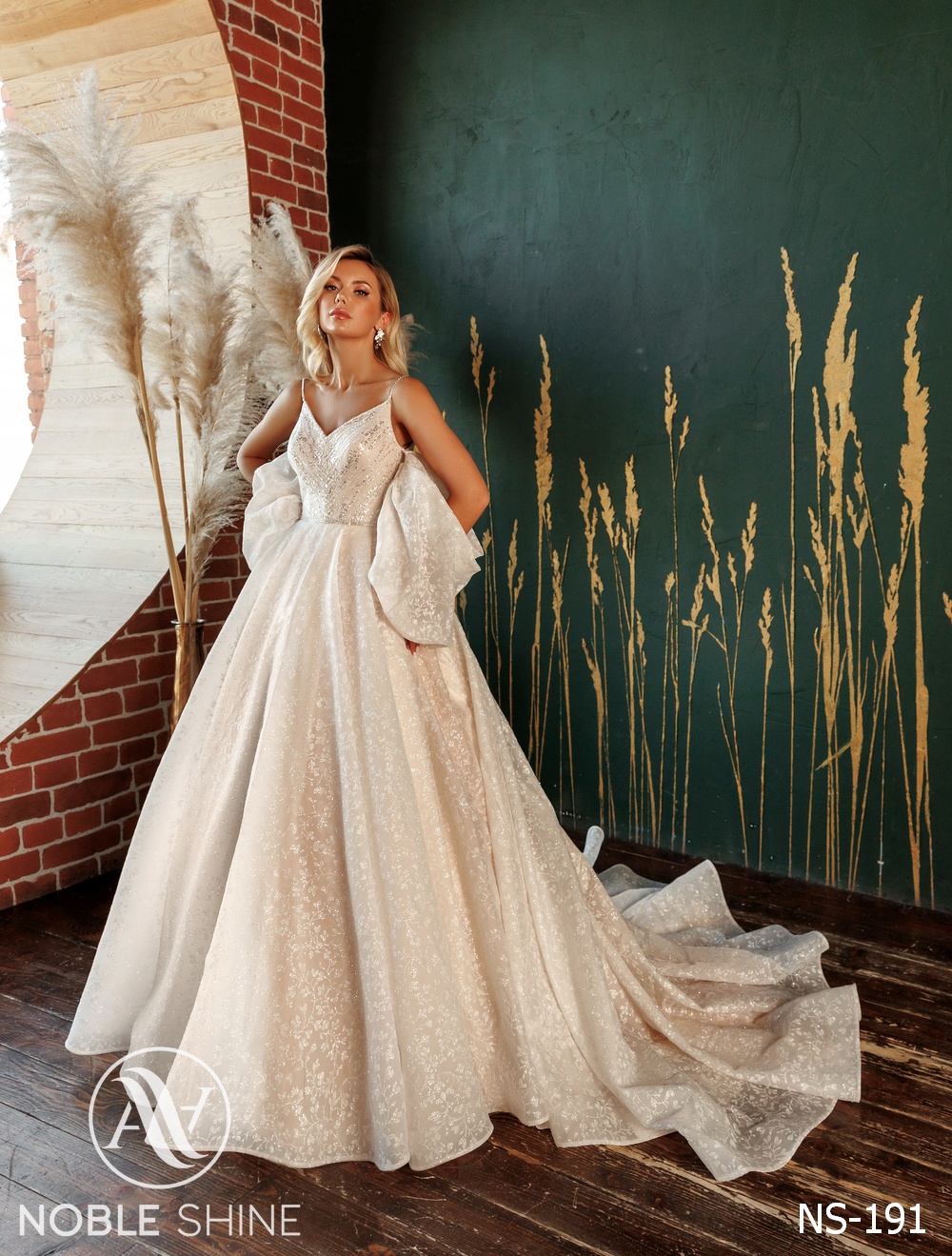 Dress NS-191 from the Felicity collection by Noble Shine