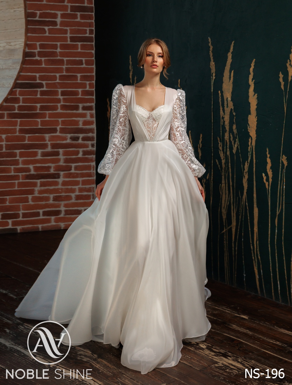 Dress NS-196 from the Felicity collection by Noble Shine
