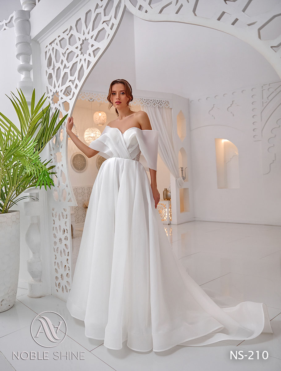 Dress NS-210 from the Honeymoon collection by Noble Shine