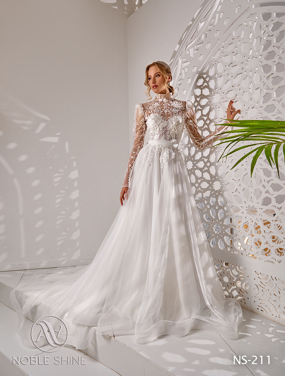 Dress NS-211 from the Honeymoon collection by Noble Shine