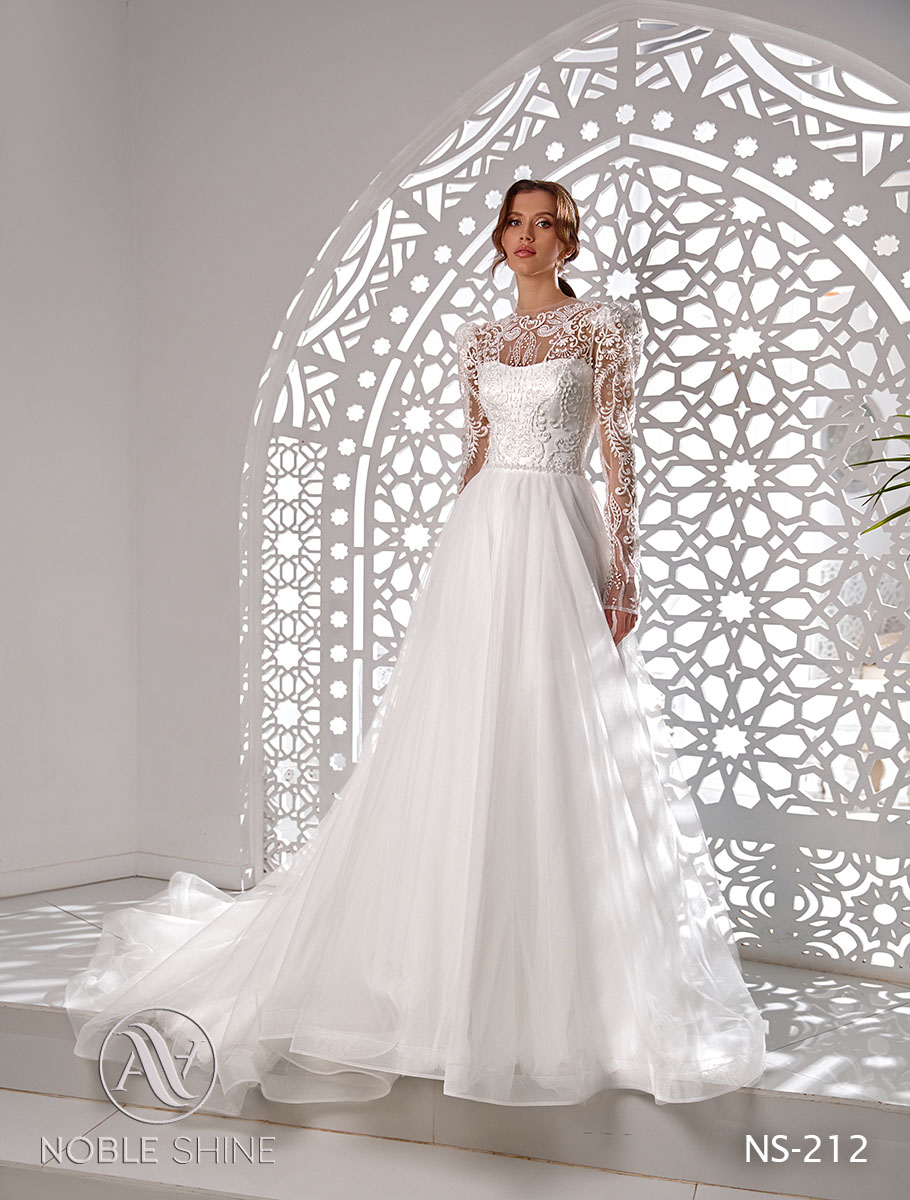 Dress NS-212 from the Honeymoon collection by Noble Shine