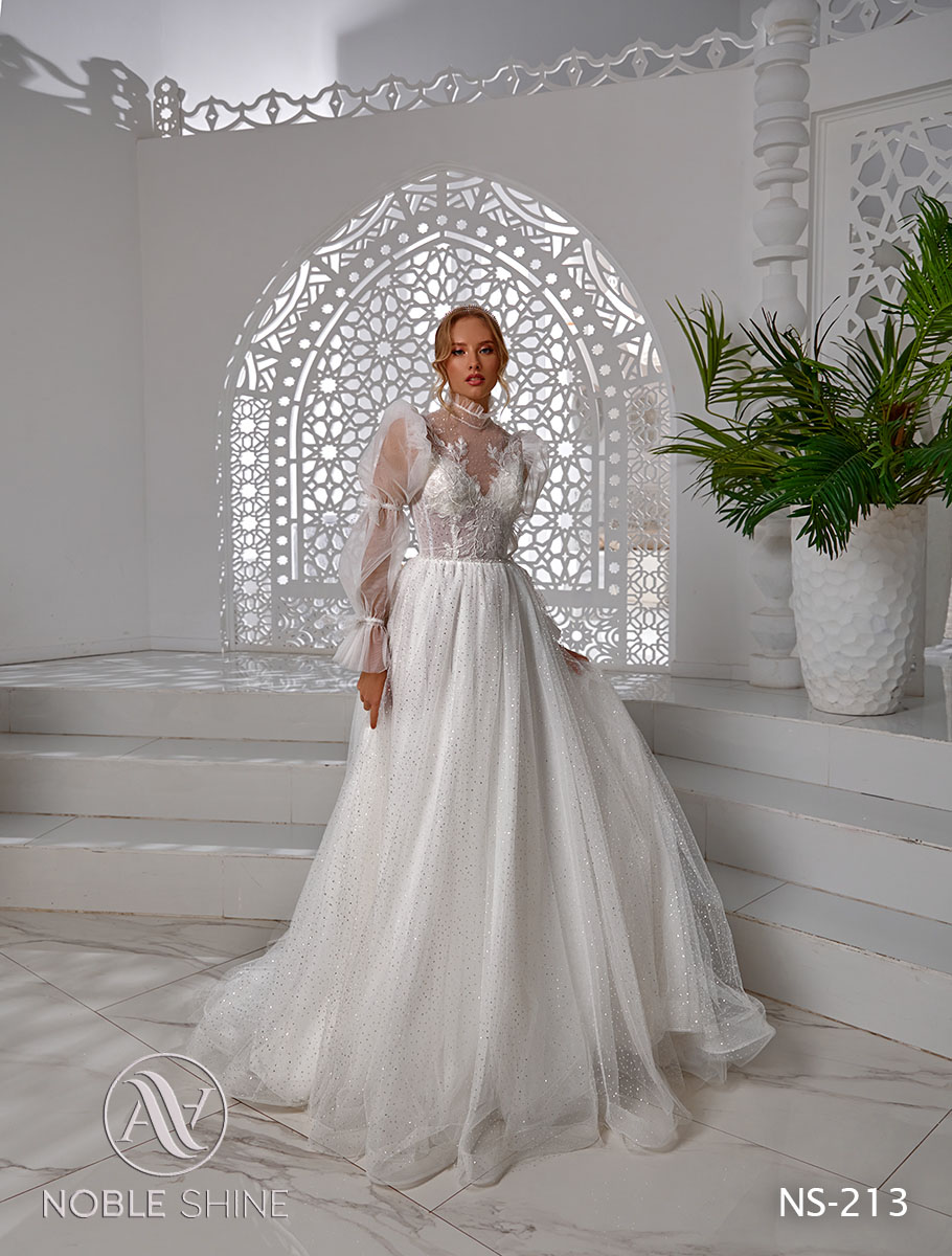 Dress NS-213 from the Honeymoon collection by Noble Shine