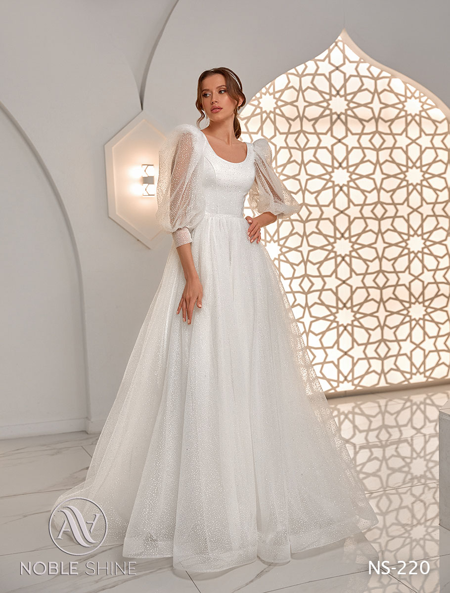 Dress NS-220 from the Honeymoon collection by Noble Shine