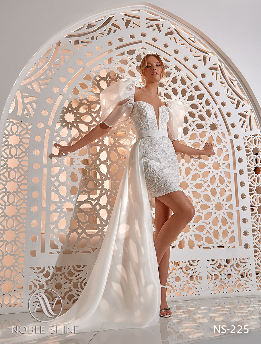 Dress NS-225 from the Honeymoon collection by Noble Shine