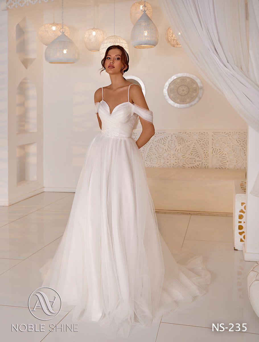 Dress NS-235 from the Honeymoon collection by Noble Shine