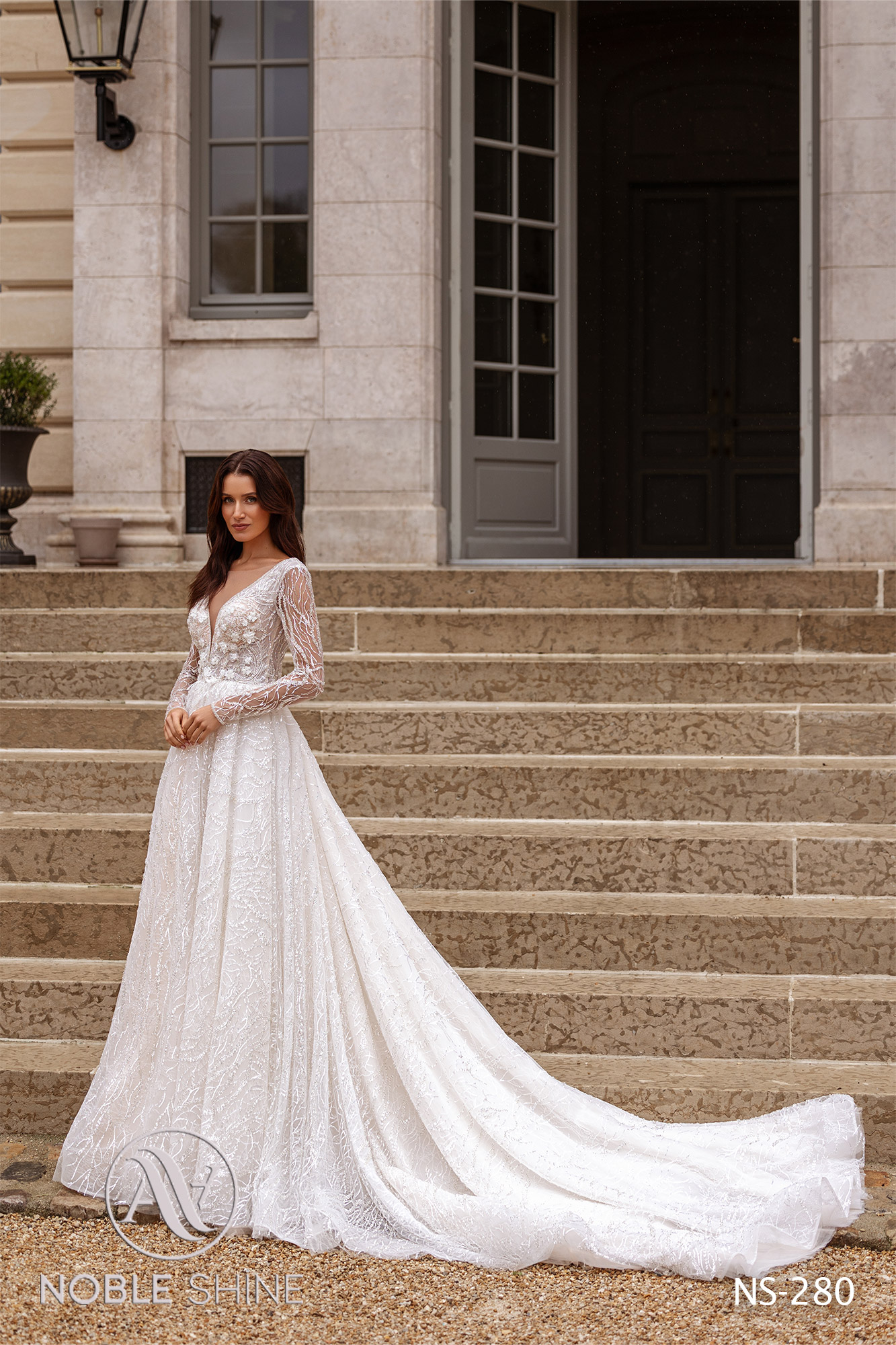 Dress NS-280 from the Jadore collection by Noble Shine