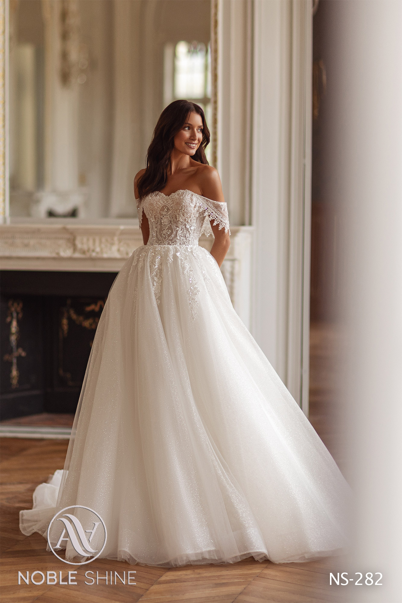 Dress NS-282 from the Jadore collection by Noble Shine
