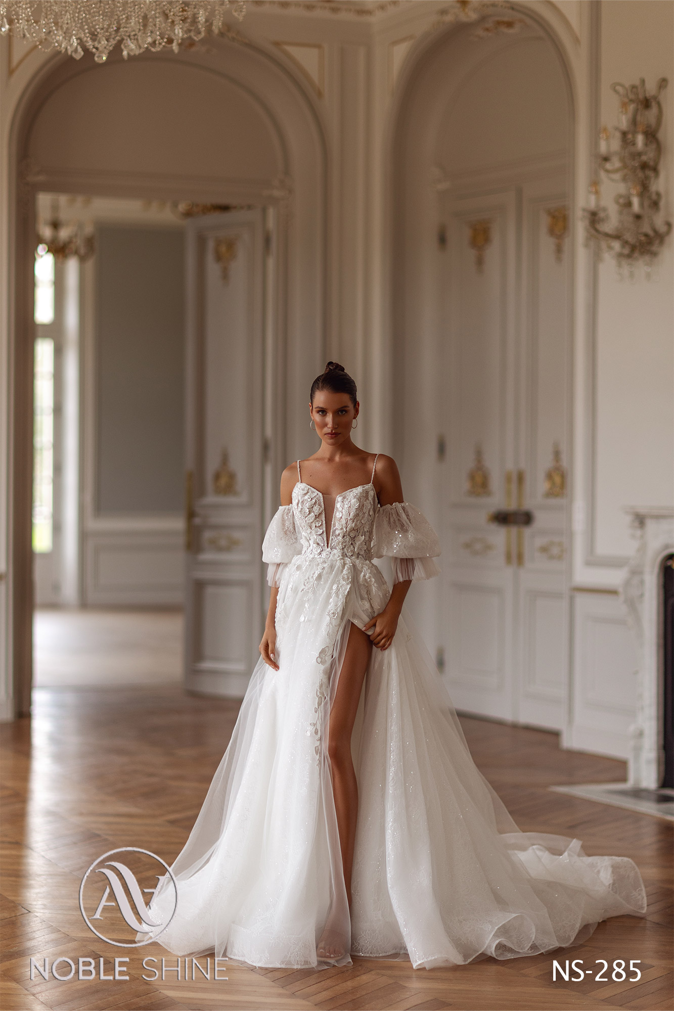 Dress NS-285 from the Jadore collection by Noble Shine