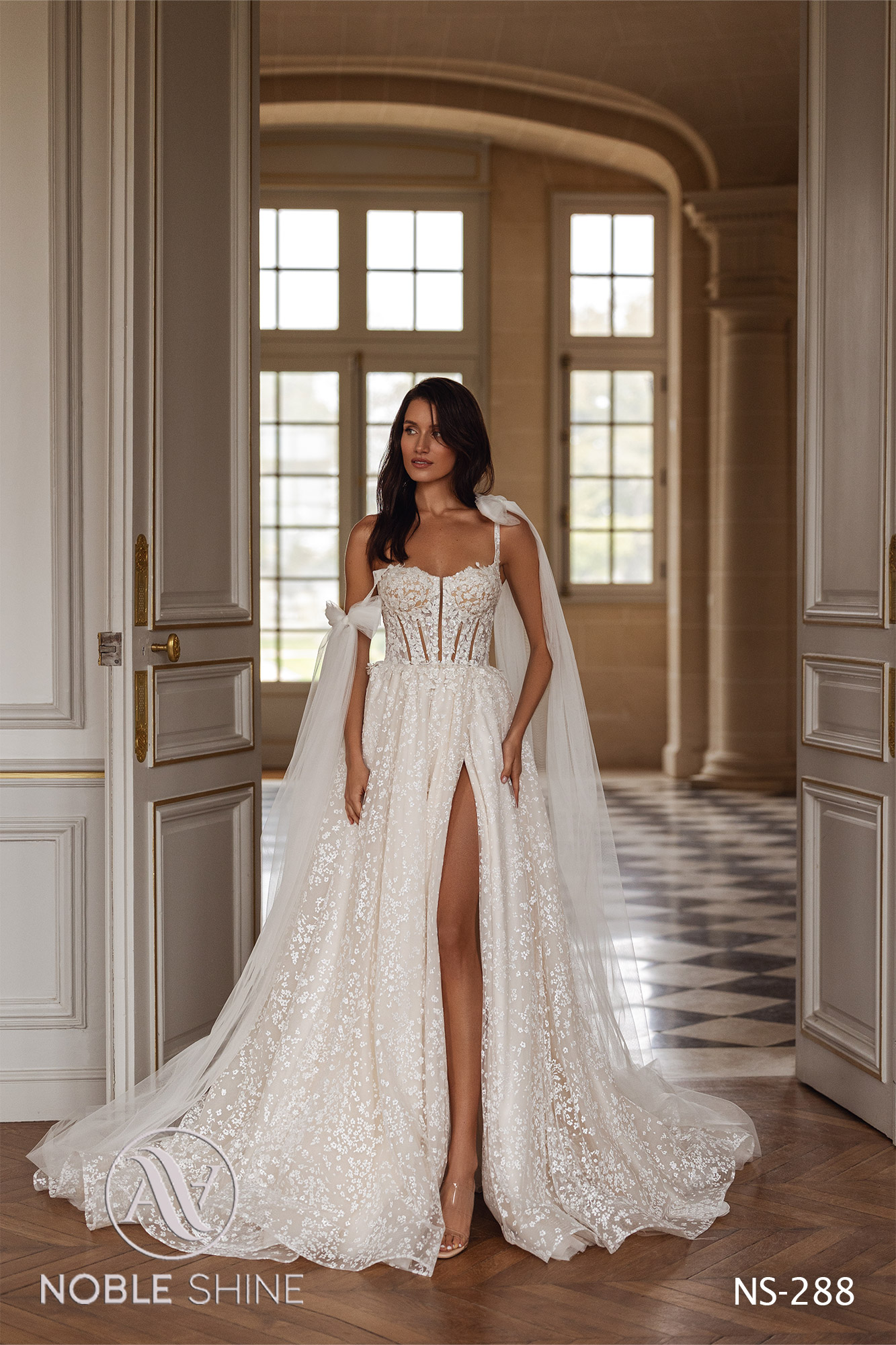 Dress NS-288 from the Jadore collection by Noble Shine