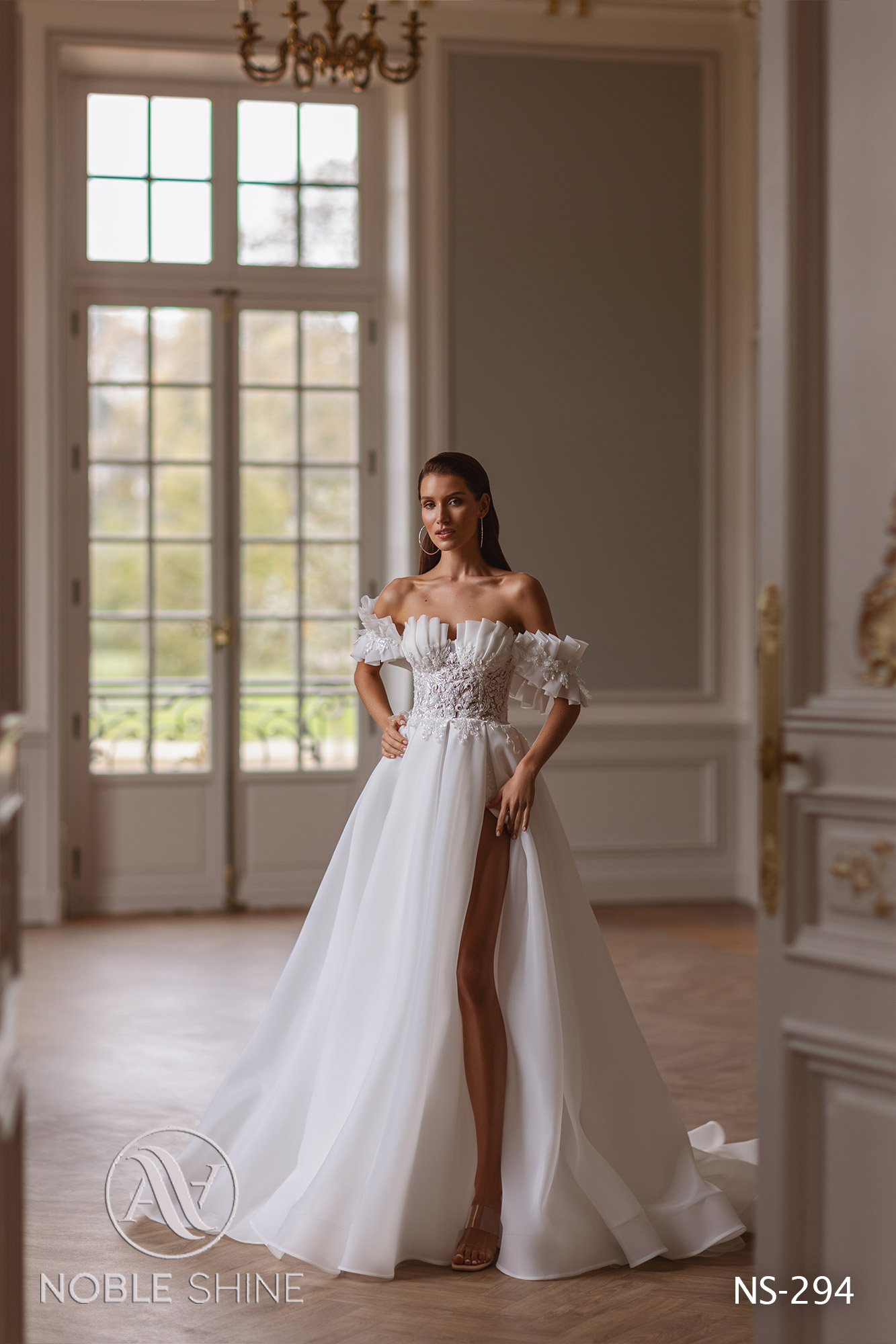 Dress NS-294 from the Jadore collection by Noble Shine