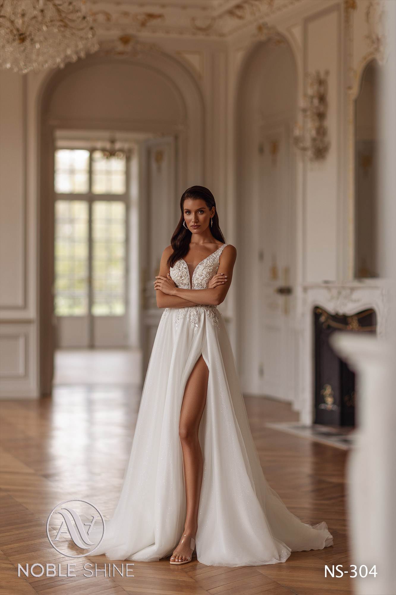 Dress NS-304 from the Jadore collection by Noble Shine