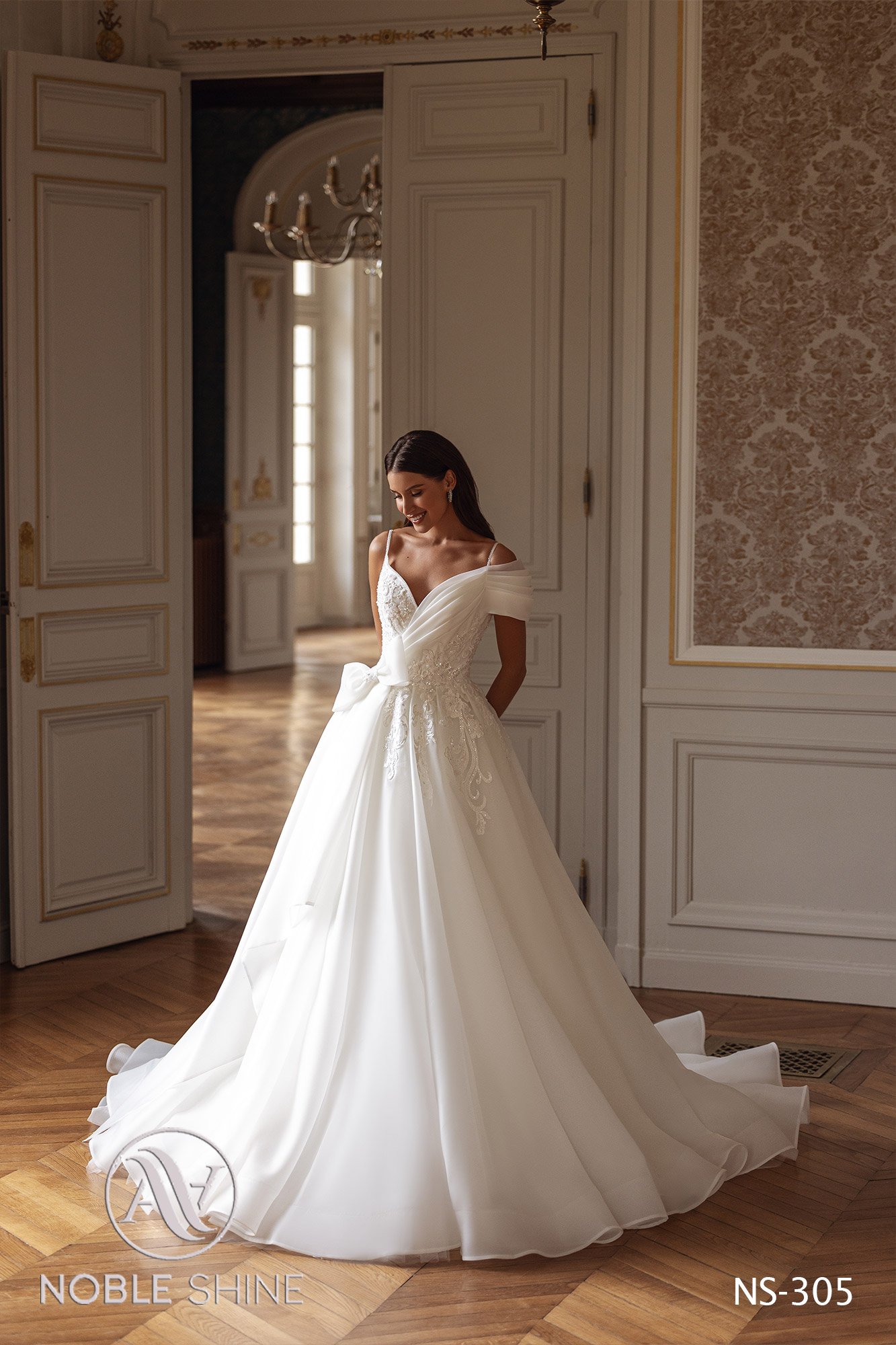 Dress NS-305 from the Jadore collection by Noble Shine