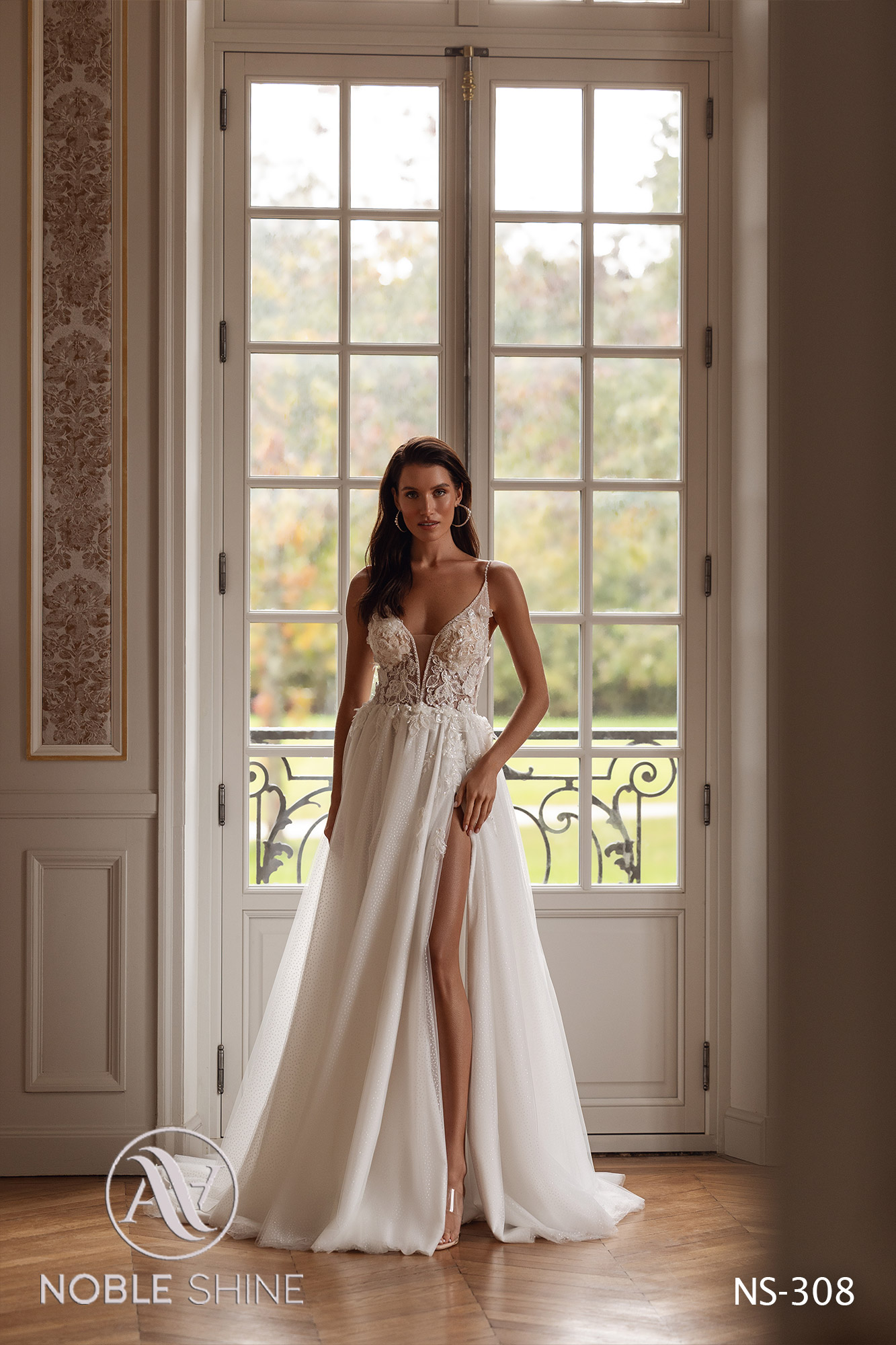 Dress NS-308 from the Jadore collection by Noble Shine