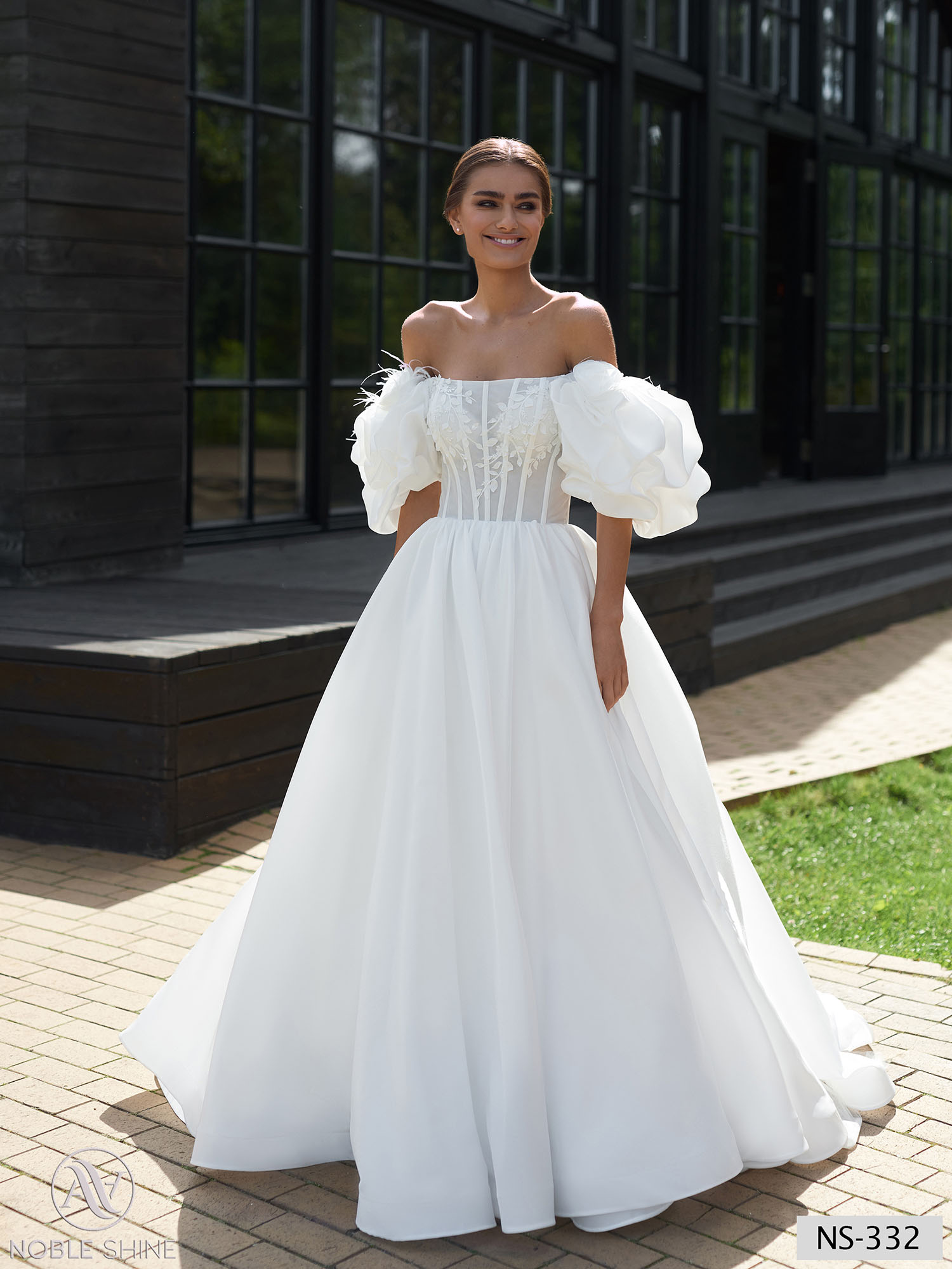 Dress NS-332 from the Amor collection by Noble Shine