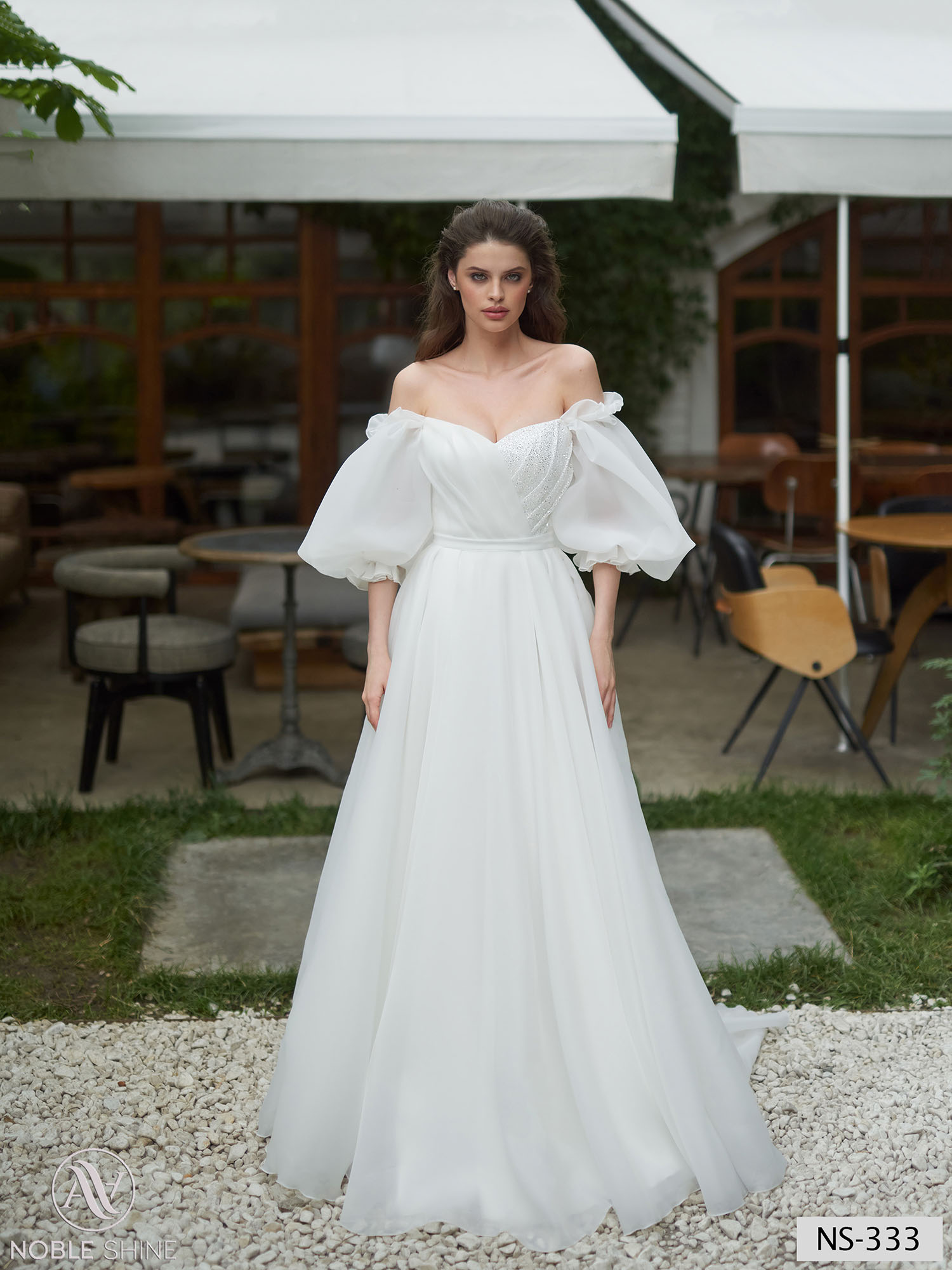 Dress NS-333 from the Amor collection by Noble Shine