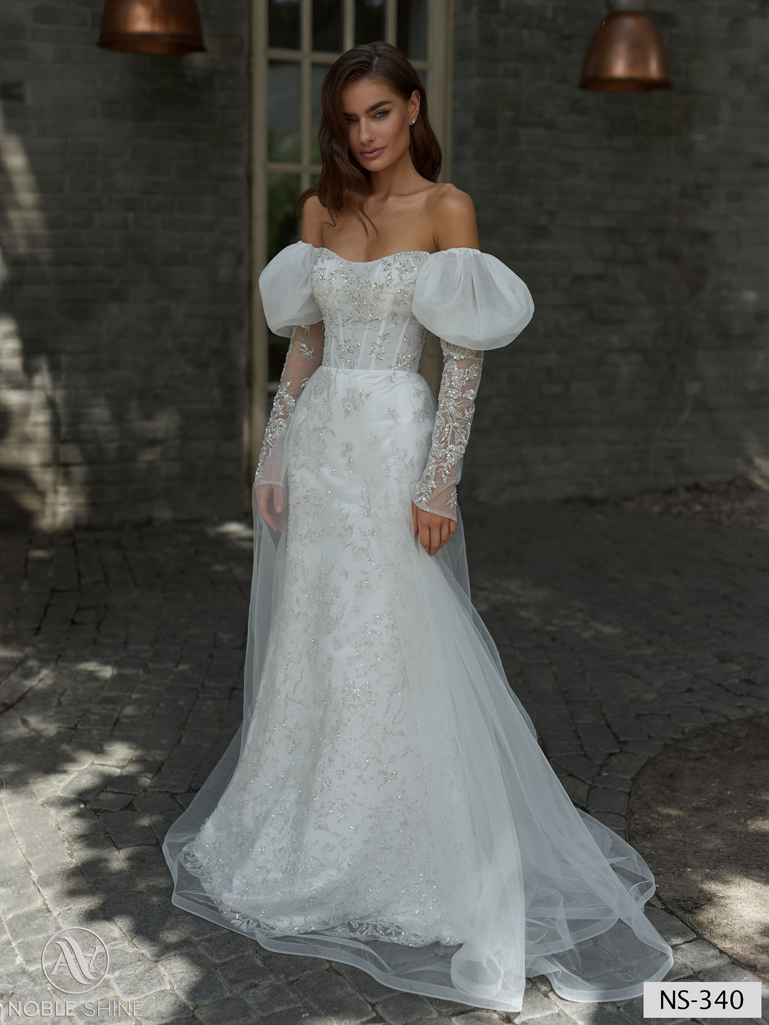 Dress NS-340 from the Amor collection by Noble Shine