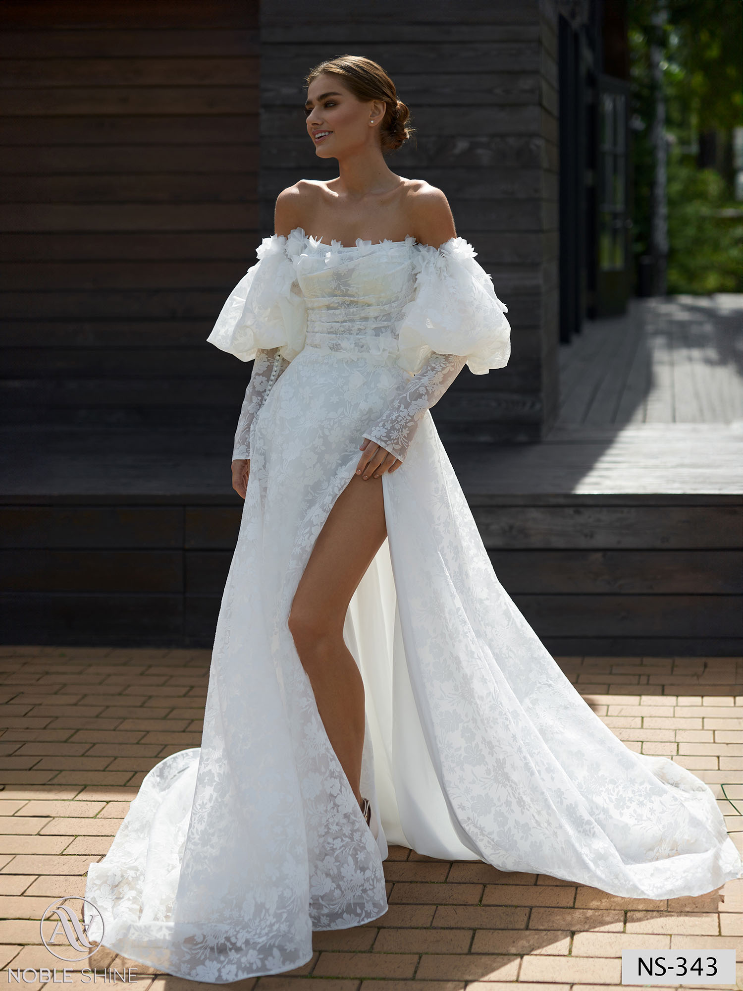 Dress NS-343 from the Amor collection by Noble Shine