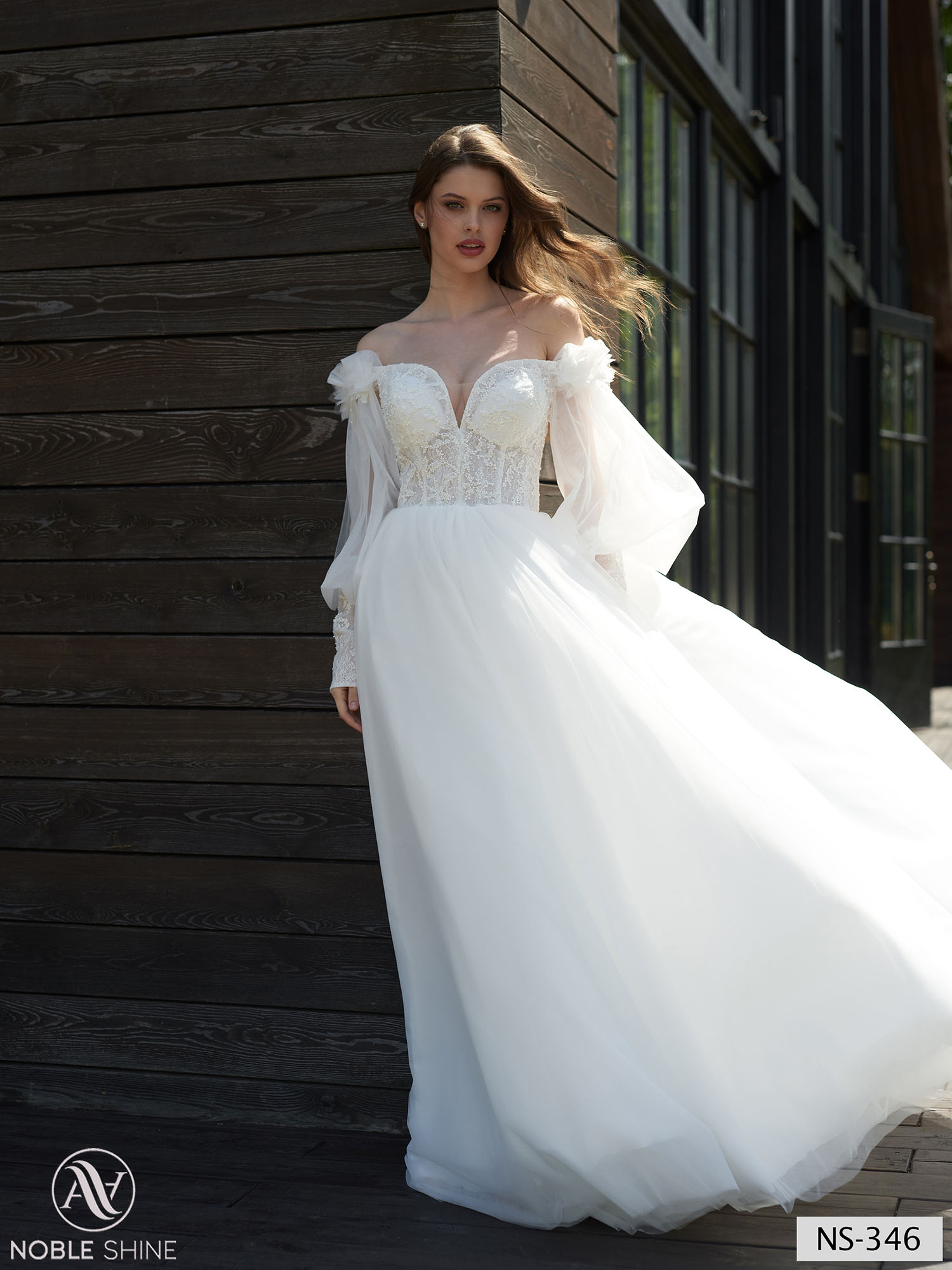 Dress NS-346 from the Amor collection by Noble Shine