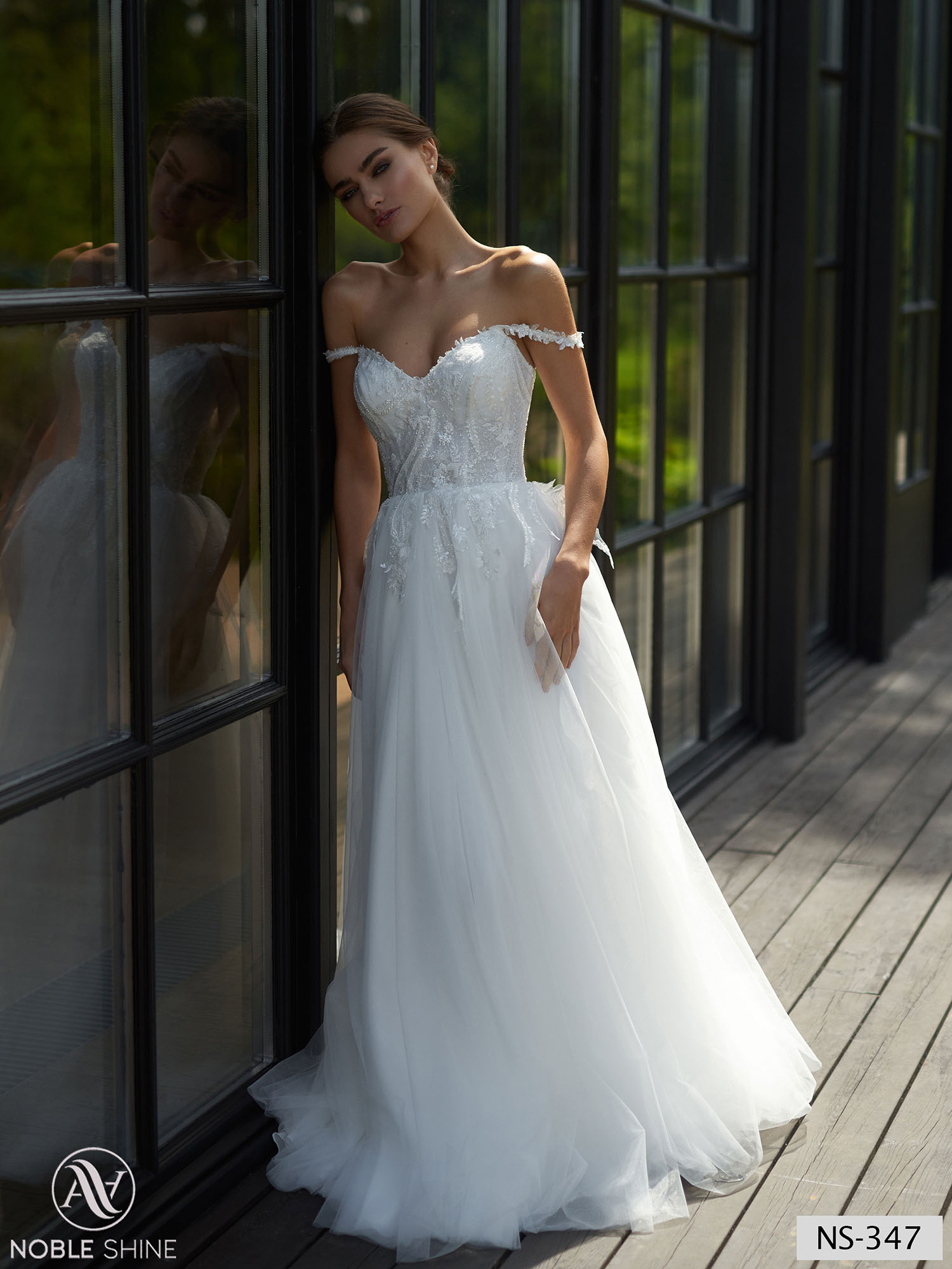 Dress NS-347 from the Amor collection by Noble Shine