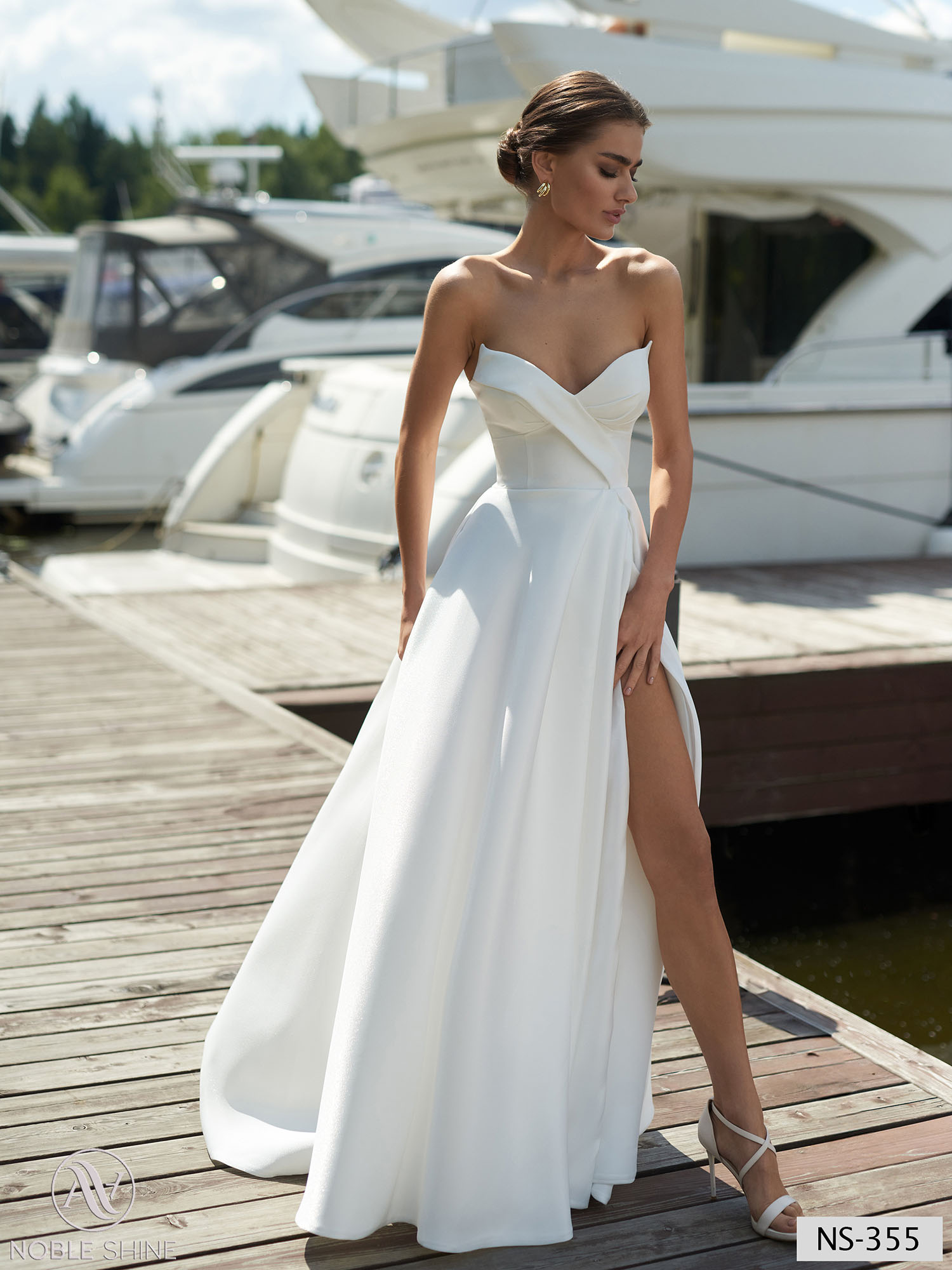 Dress NS-355 from the Amor collection by Noble Shine