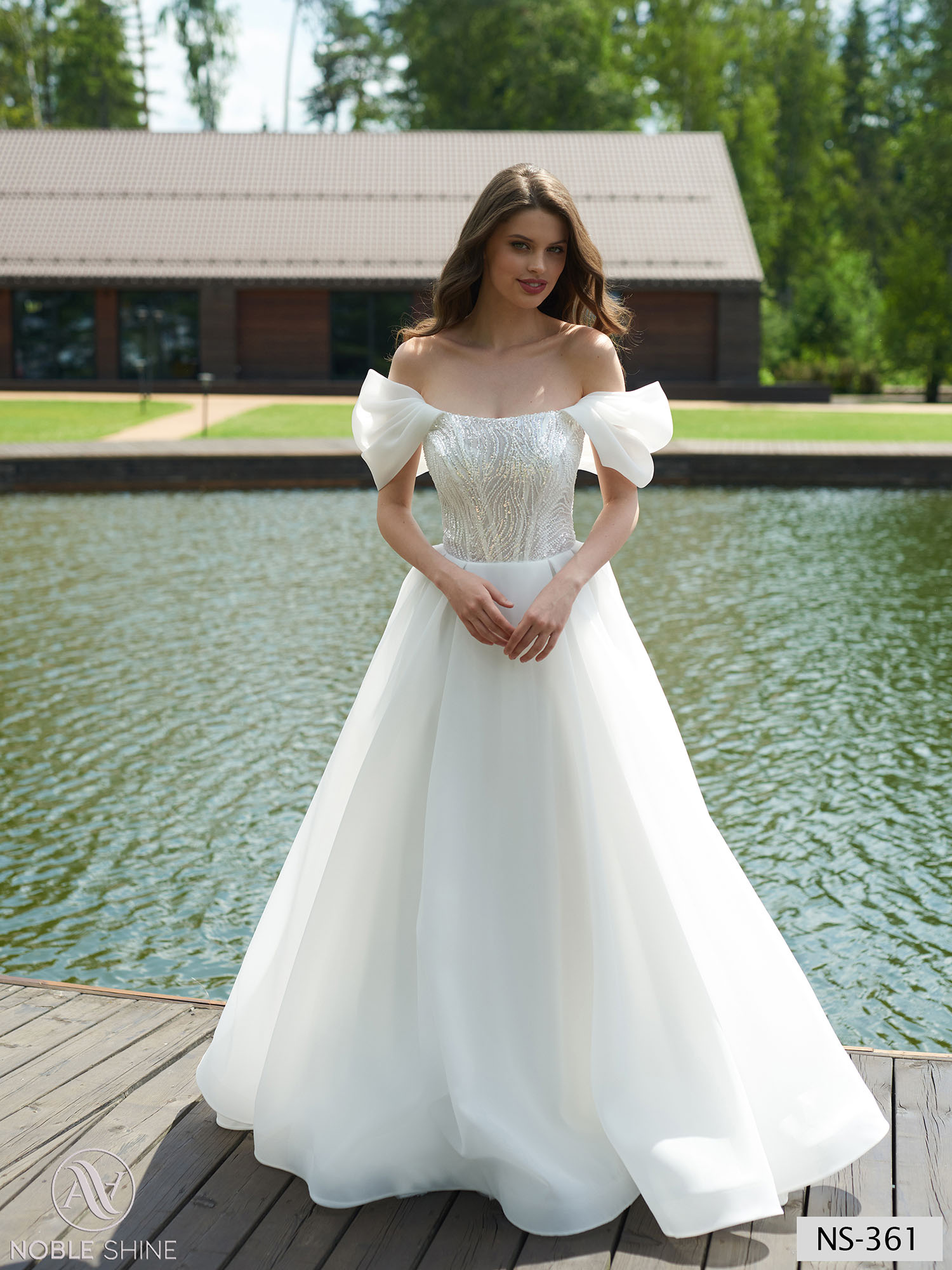 Dress NS-361 from the Amor collection by Noble Shine